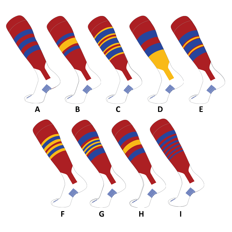 Custom Double Play Faux Stirrup Sox 4