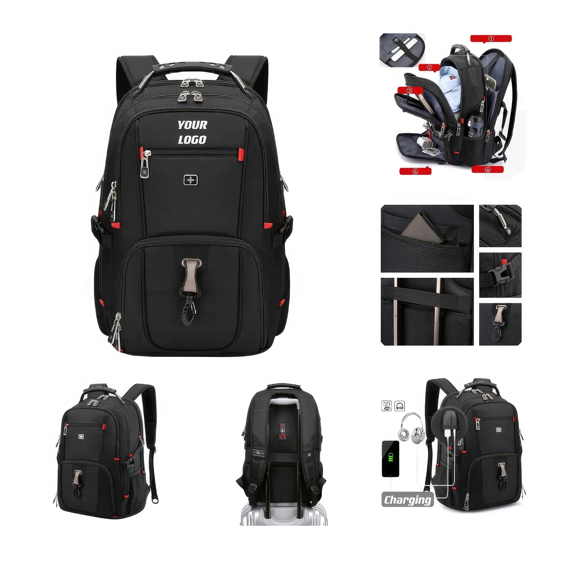 Oversize Laptop Bag & Business Backpack 2