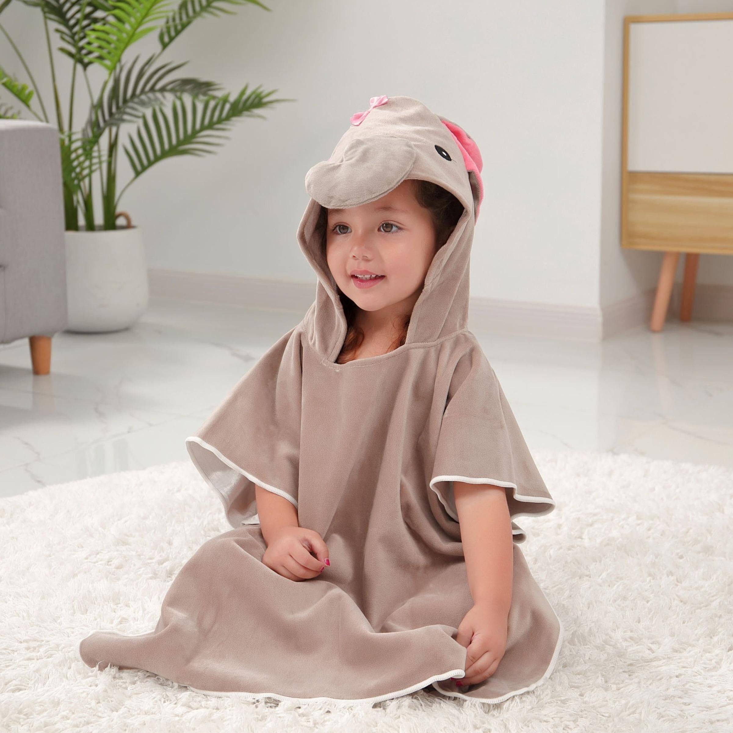 Unisex Kids Hooded Poncho Beach/Bath/Pool Towel 7