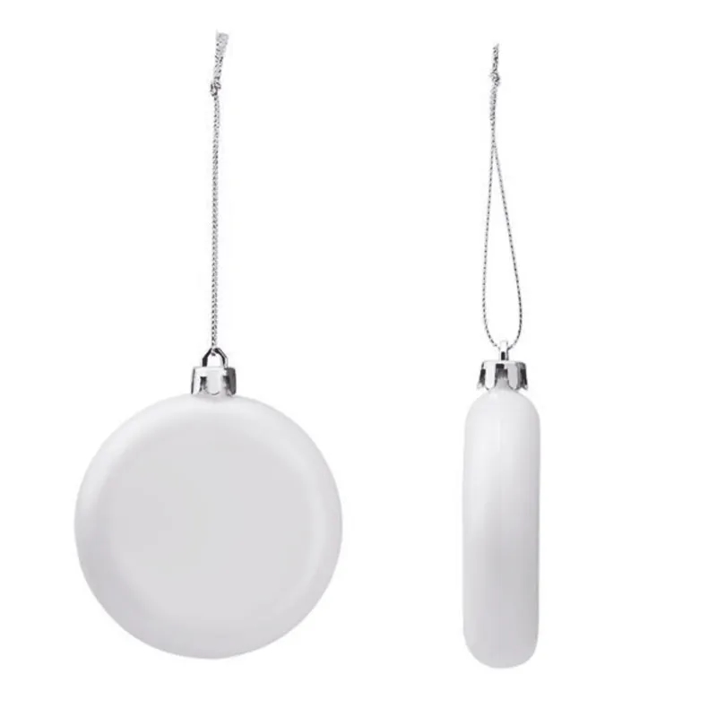 Flat Round Shatterproof Ornaments 1