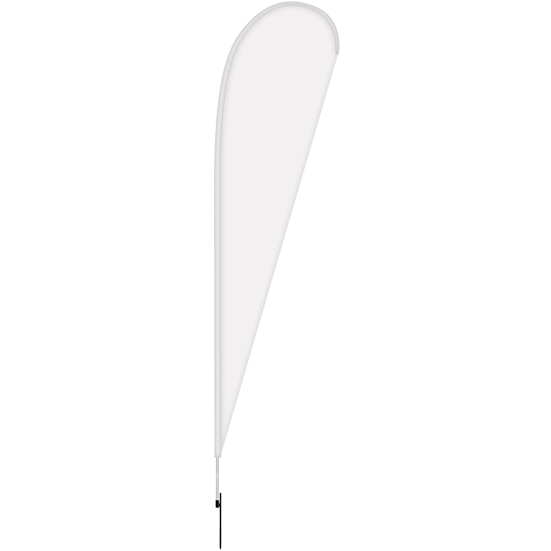 12' Double Sided Teardrop Banner w/ Premium Hardware & Spike 2