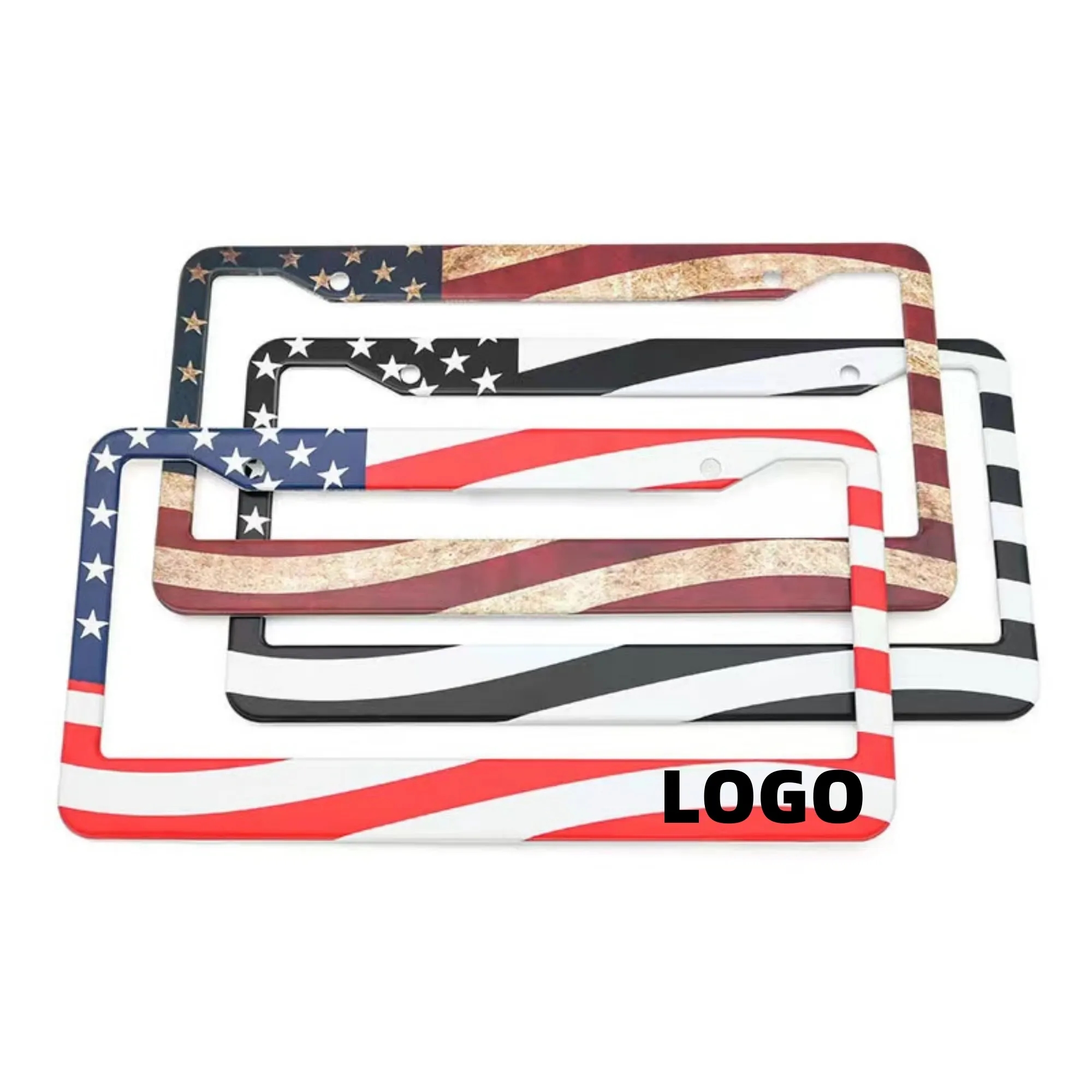 Aluminum Alloy License Plate Frame 1