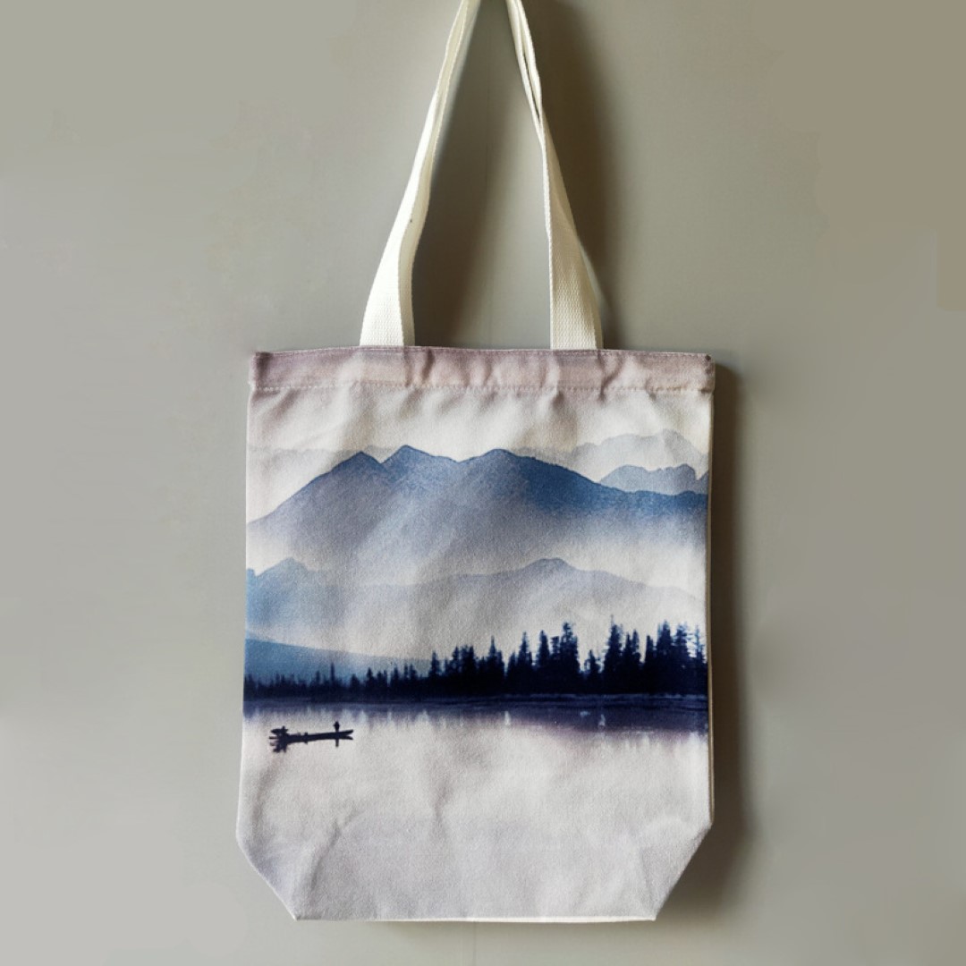 Canvas Tote Bag, custom tote bag with logo imprint 2