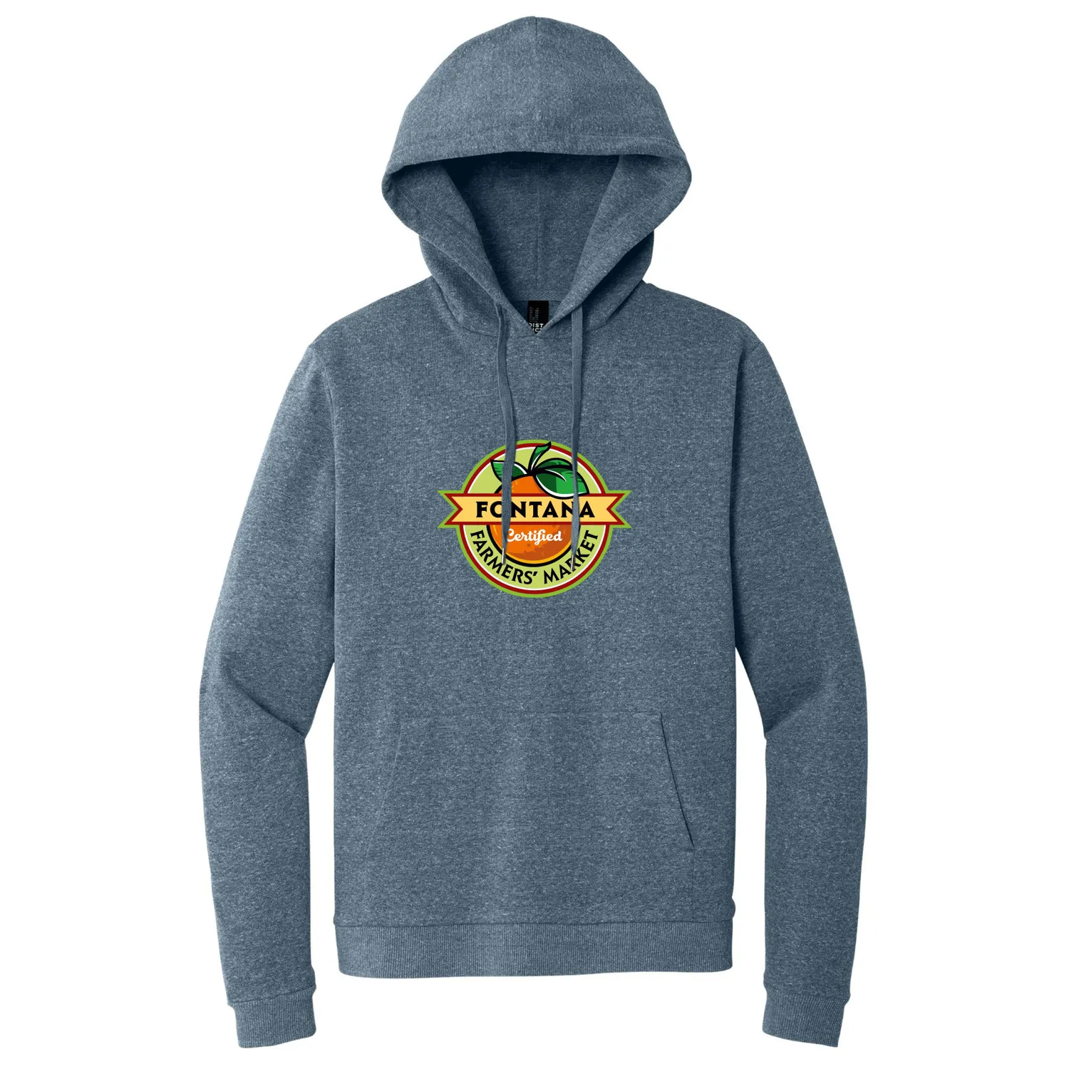 District(R) Perfect Tri(R) Fleece Pullover Hoodie, custom hoodie or sweatshirt with logo imprint 6