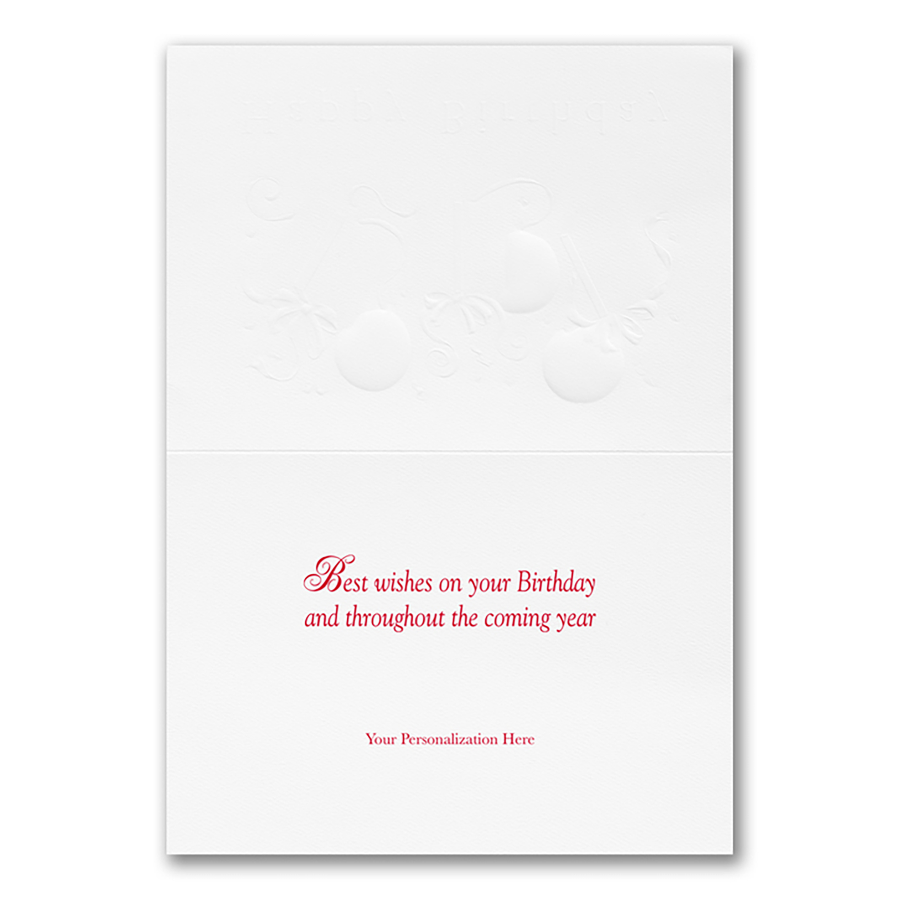 Packages & Balloons Birthday Card 1