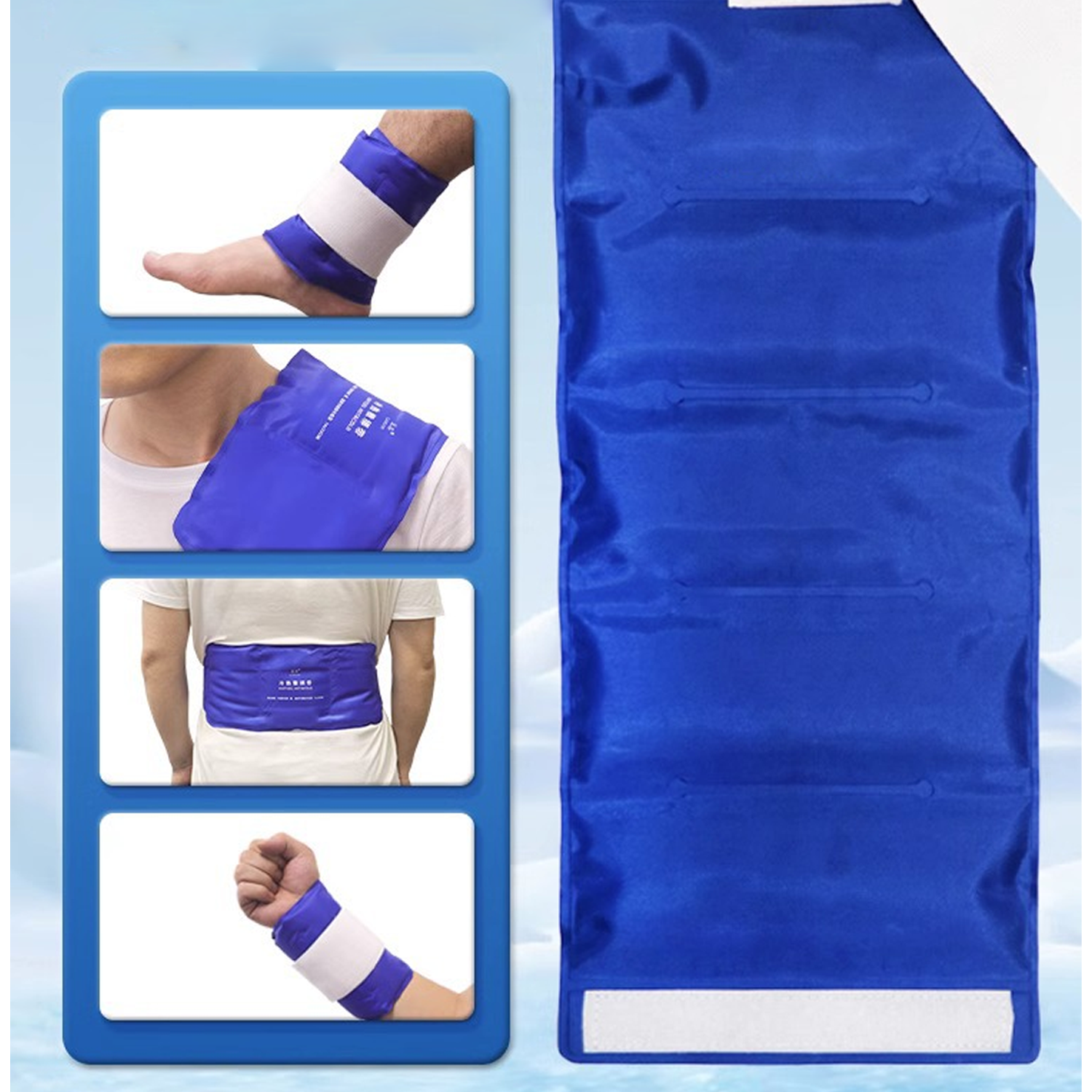 Reusable Gel Cold & Hot Therapy Pack With Strap 3