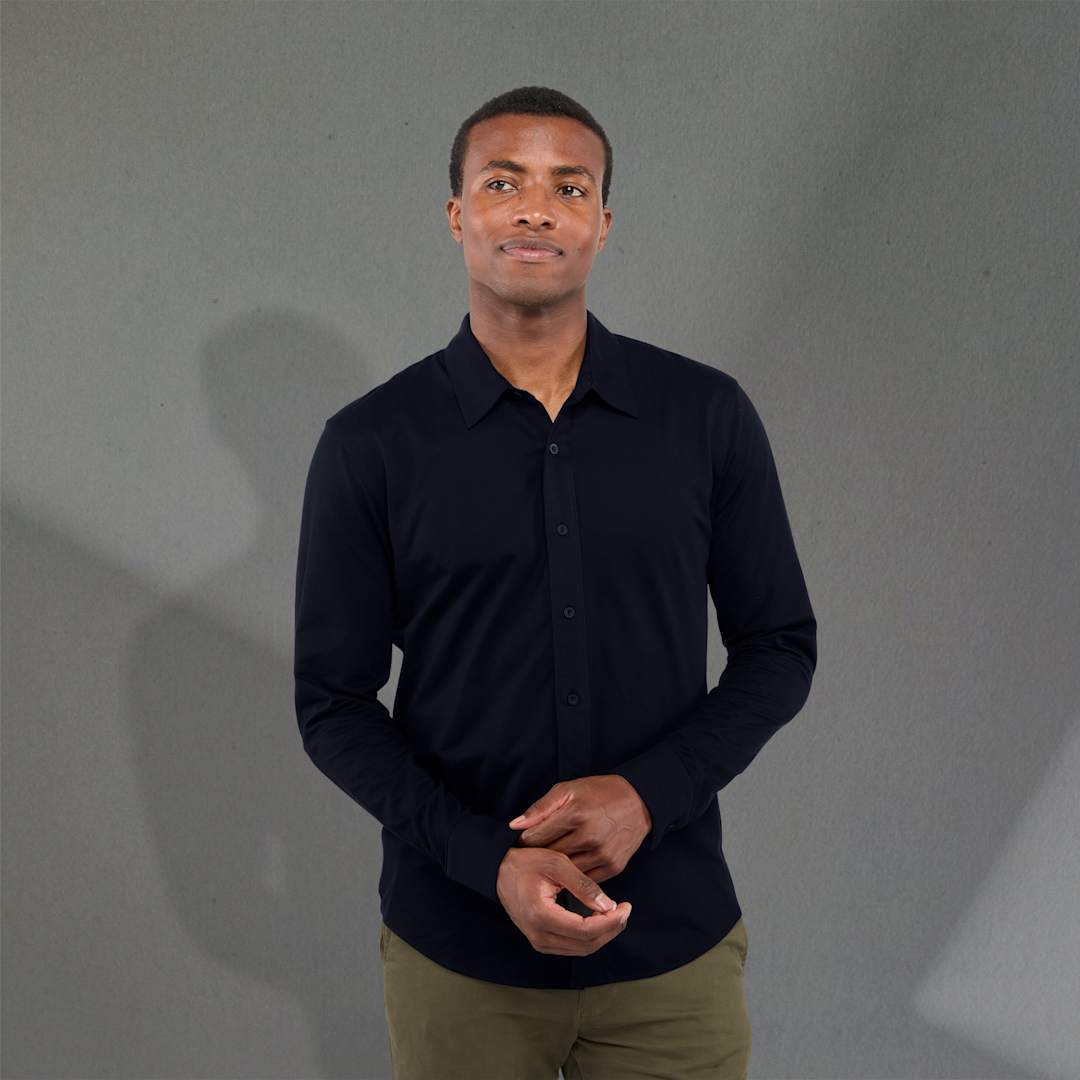 TATRA Eco Long Sleeve Knit Shirt - Men's 163