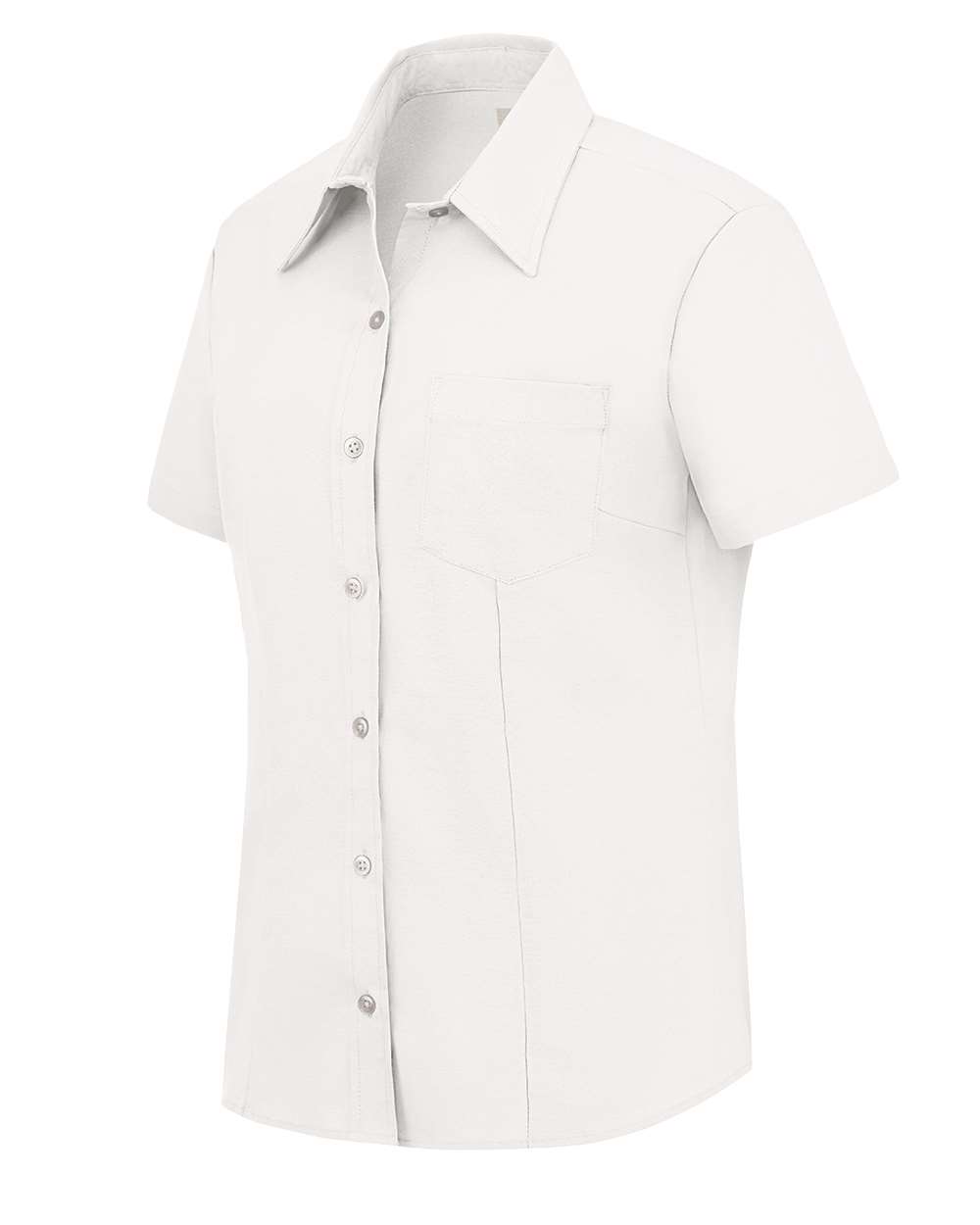 Women's Short Sleeve Stretch Oxford Shirt - S254 12