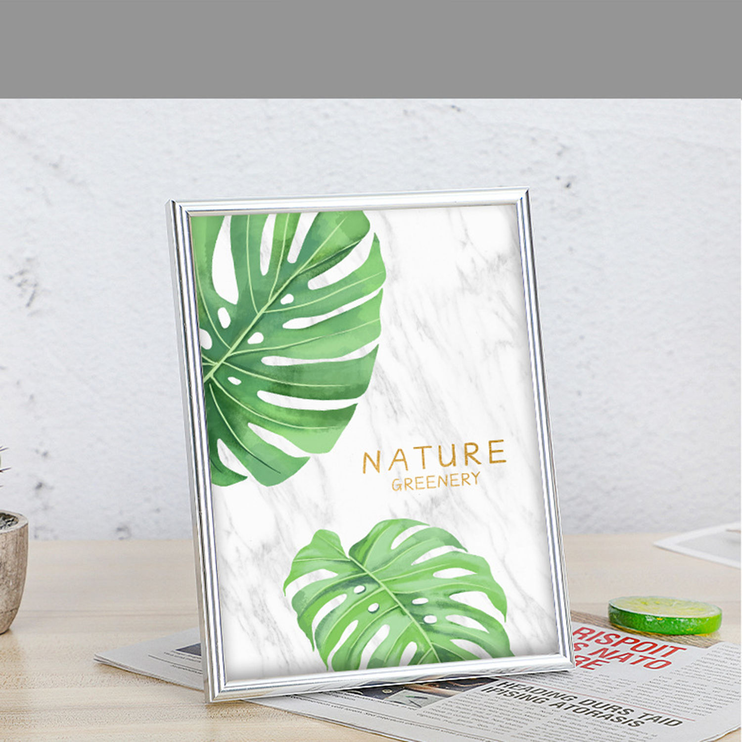Family Stores Display Silver Picture Poster Frame 2
