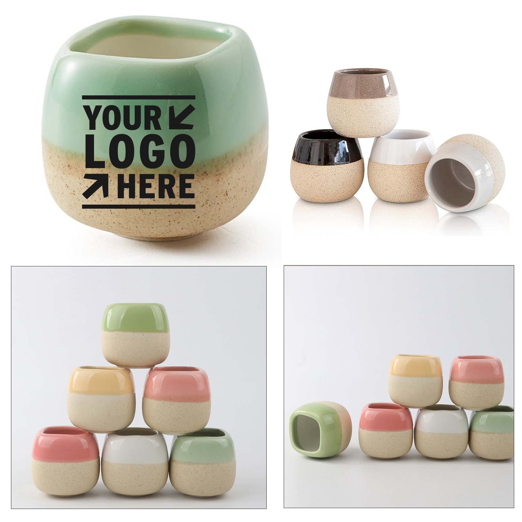 2.7OZ Ceramic Cup Home Office Cafe Espresso Coffee Mug 3