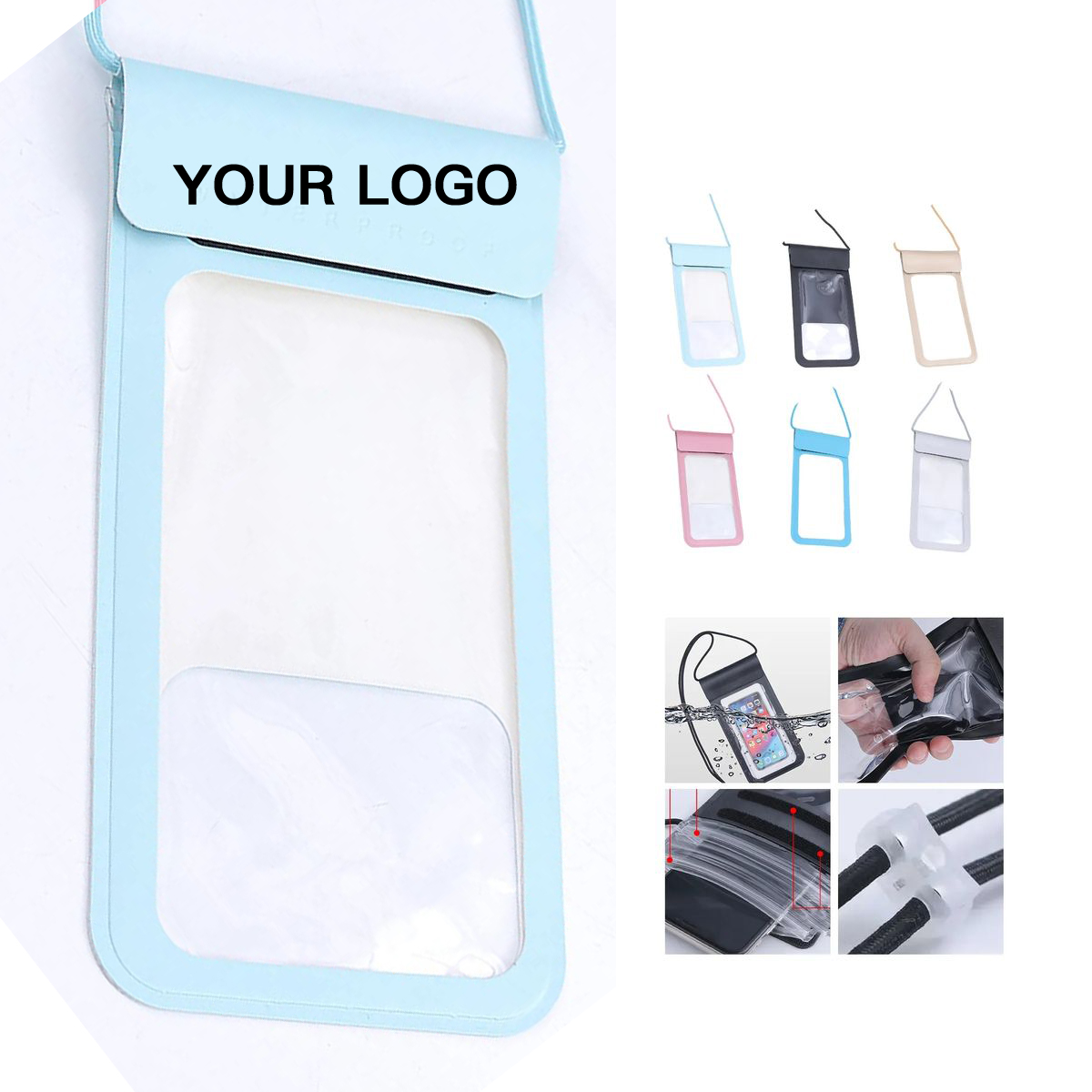 Phone Pouch with Lanyard for Water Sports 2