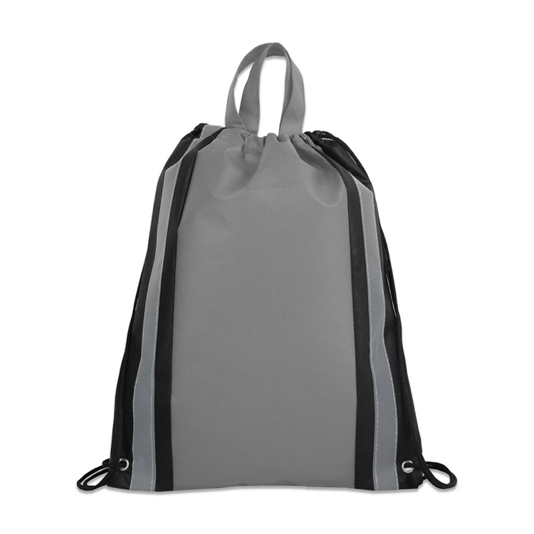 Small Reflective Non-Woven Drawstring Bag 27