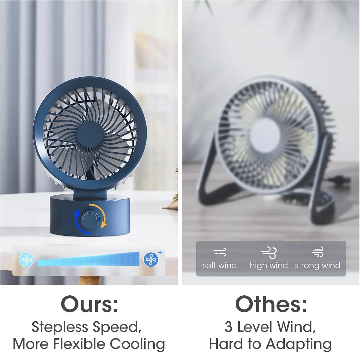 Portable USB Mute Fan 4