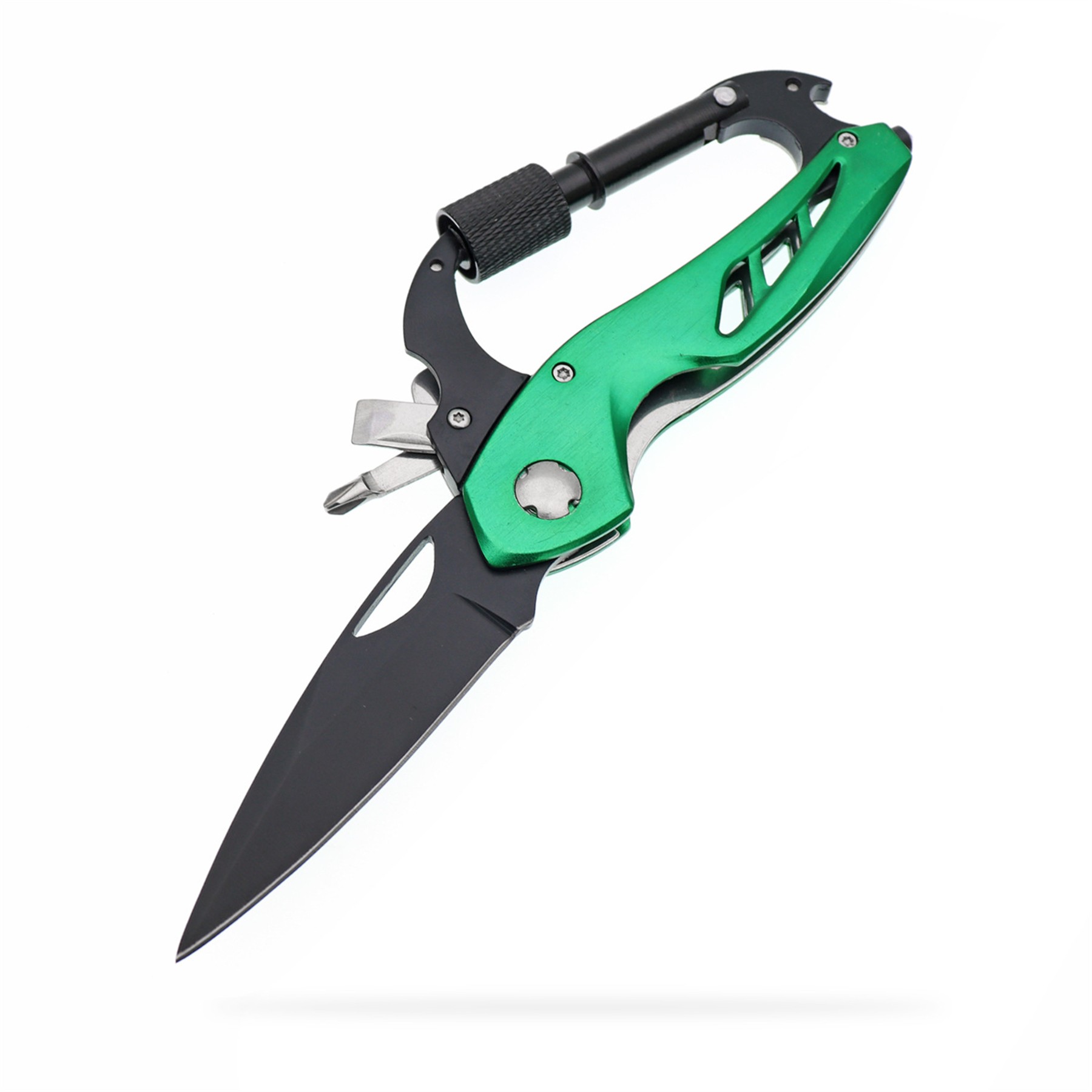 Multitool Carabiner With Folding Pocket Knife 5