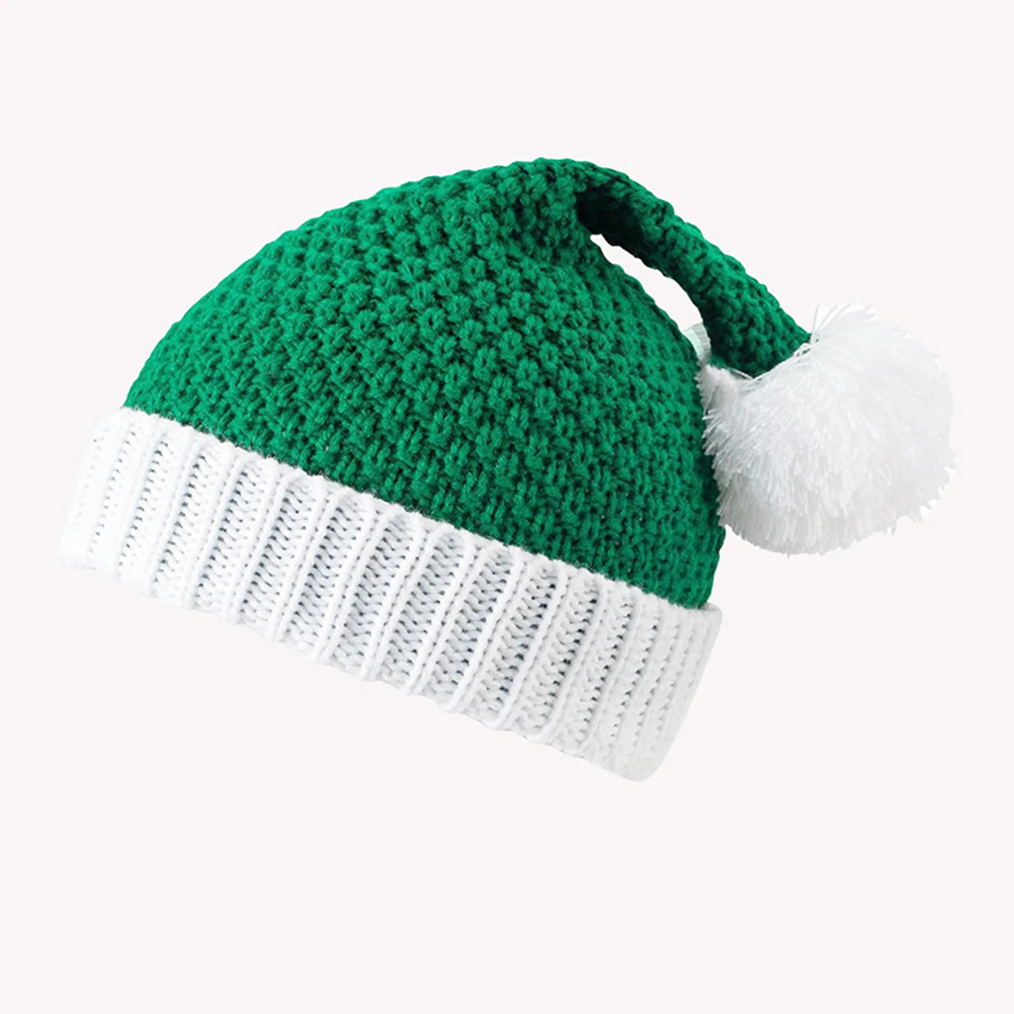 Knitted Christmas Family Santa Hats 4
