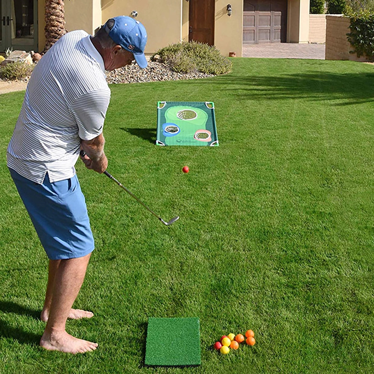 Portable Backyard Golf Cornhole Game Set 2