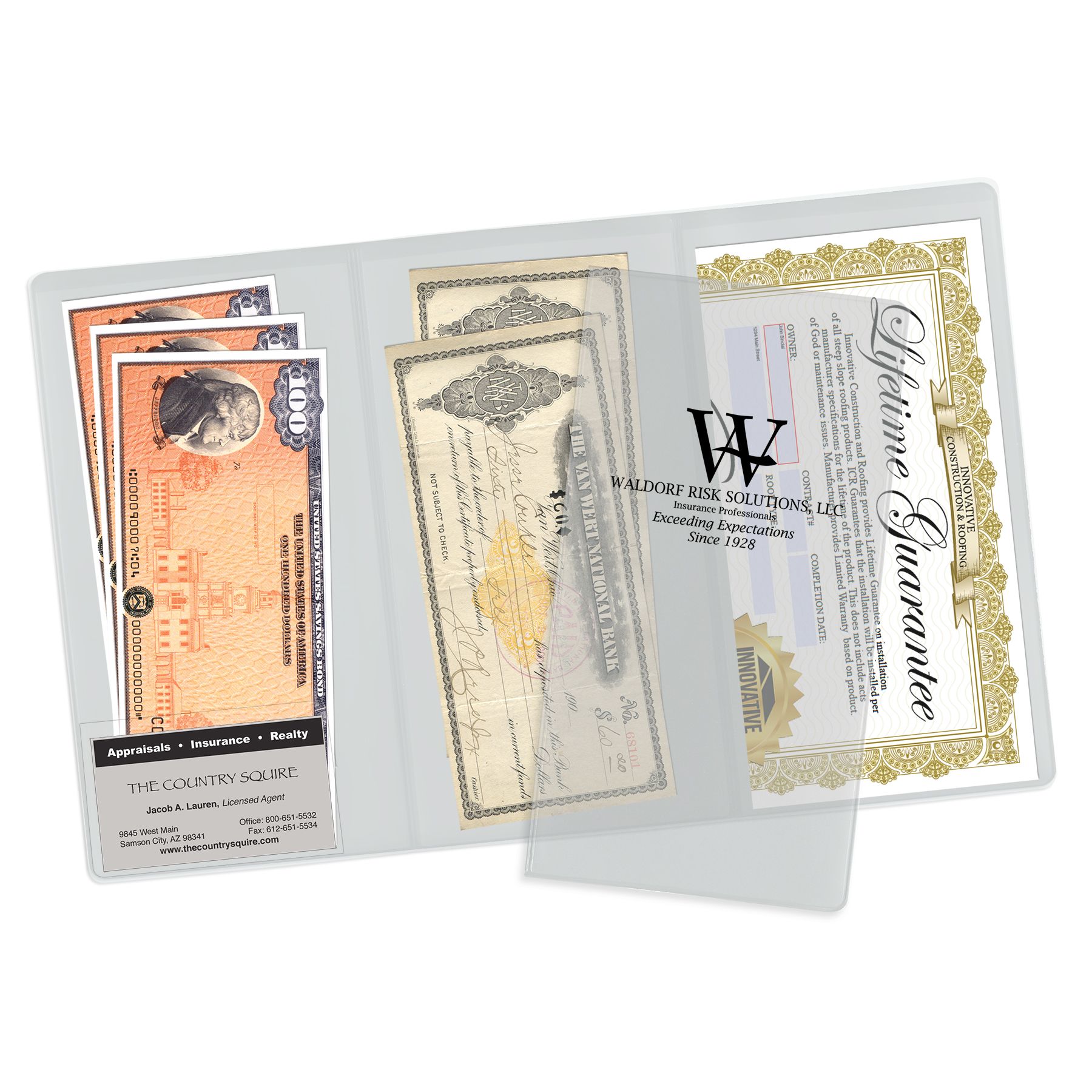 3-Pocket Policy Wallet 1