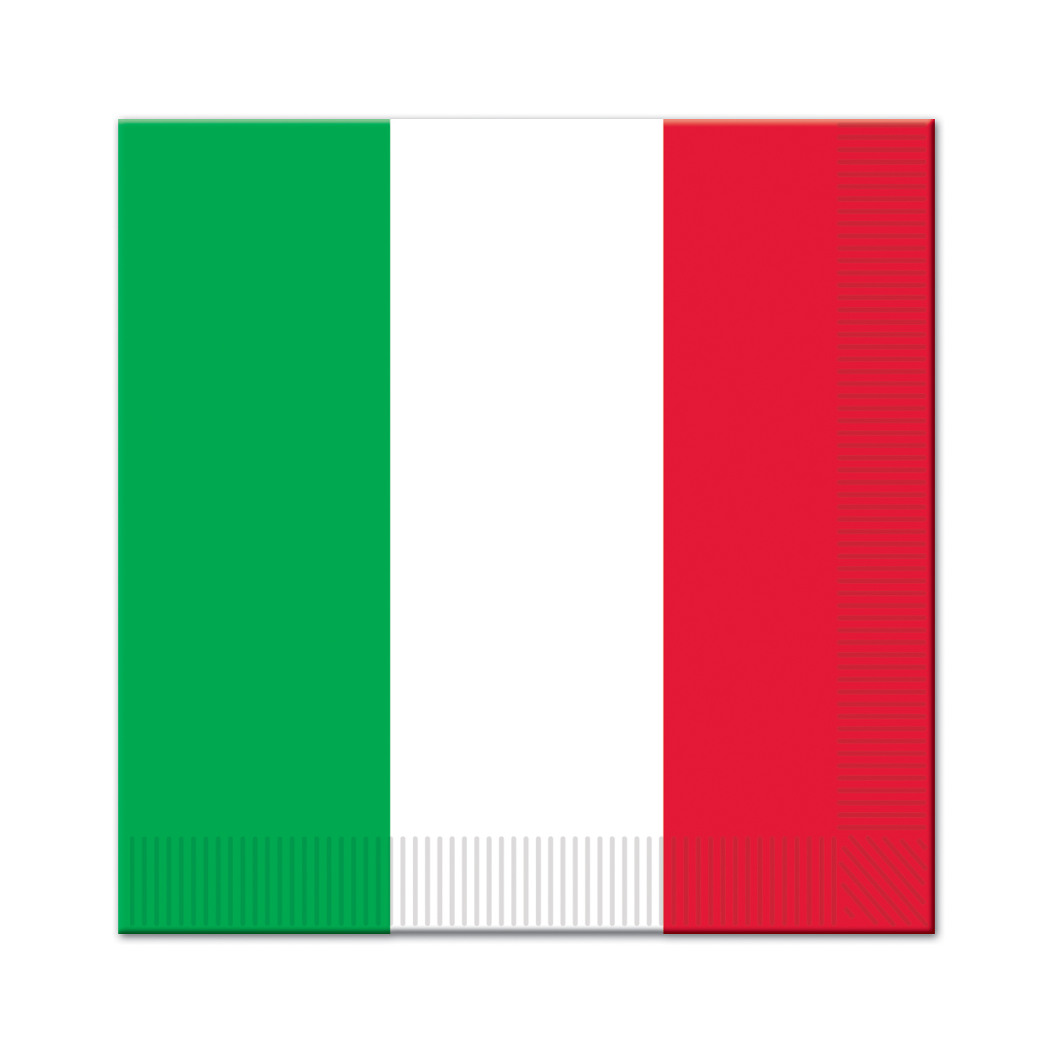 Red/White/Green Luncheon Napkins 2