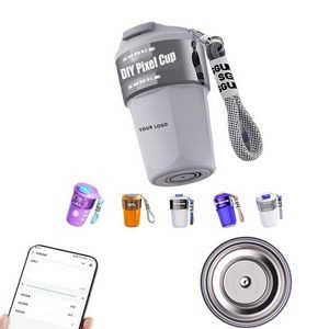 12oz Original Digital DIY Thermos Water Bottle 12oz Original Digital DIY Thermos Water Bottle 4