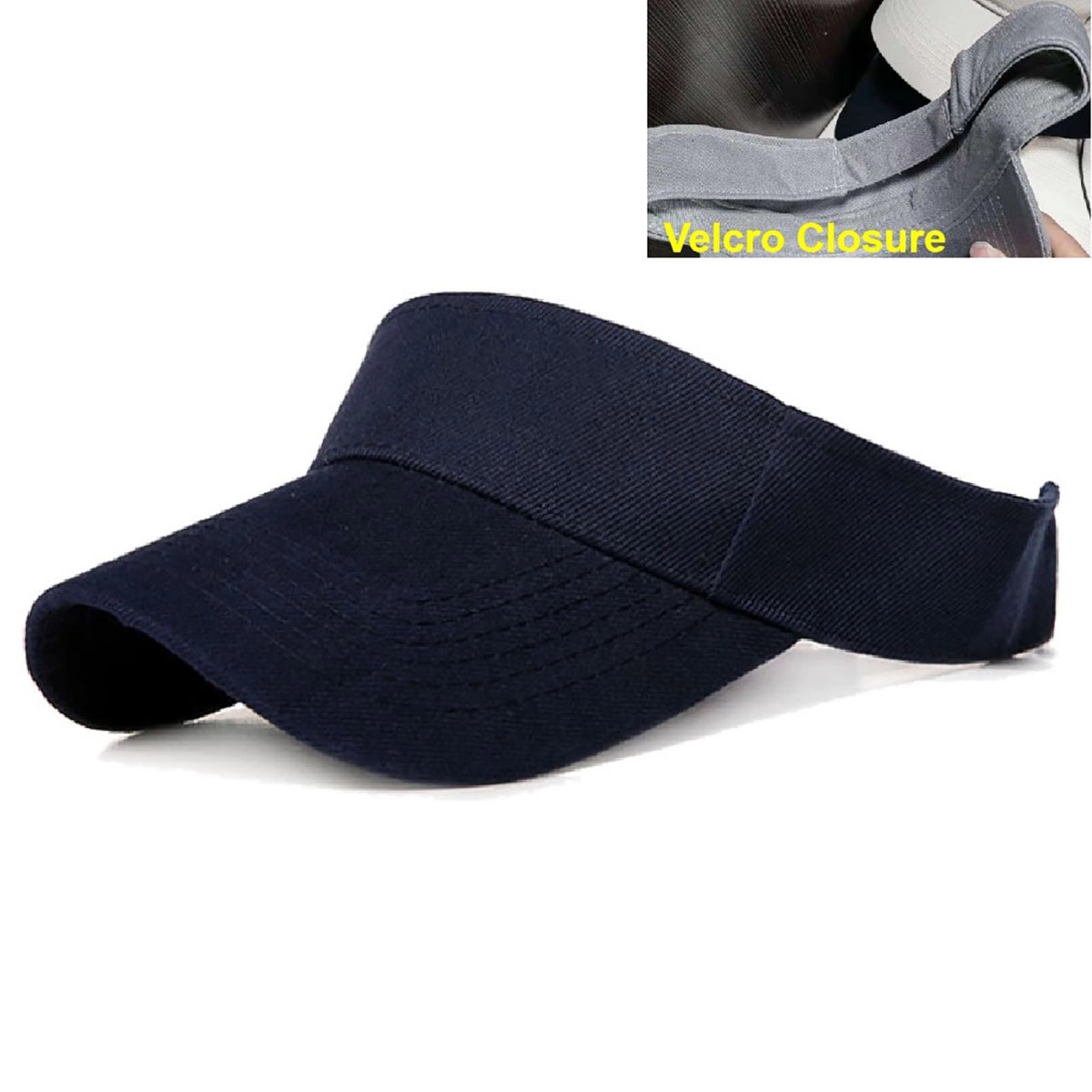 Cotton Sun Visor Cap 3