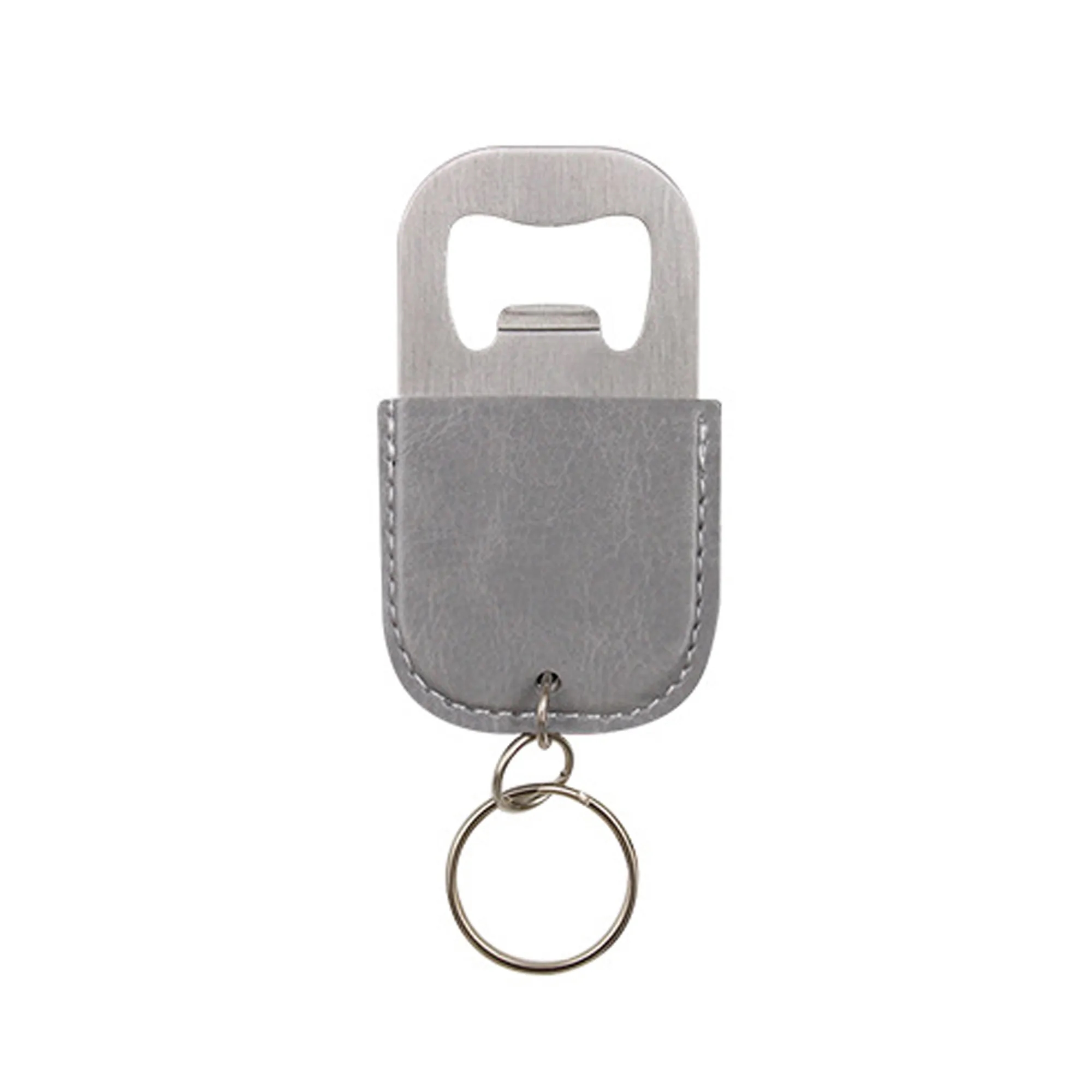 Leather Bottle Opener Keychain 4