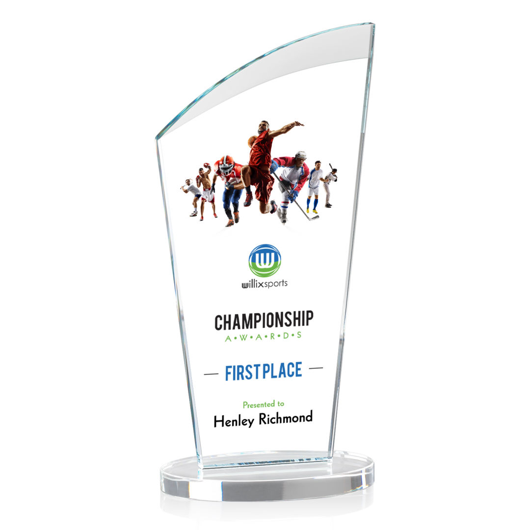 Tomkins VividPrint™ Award - Clear 2