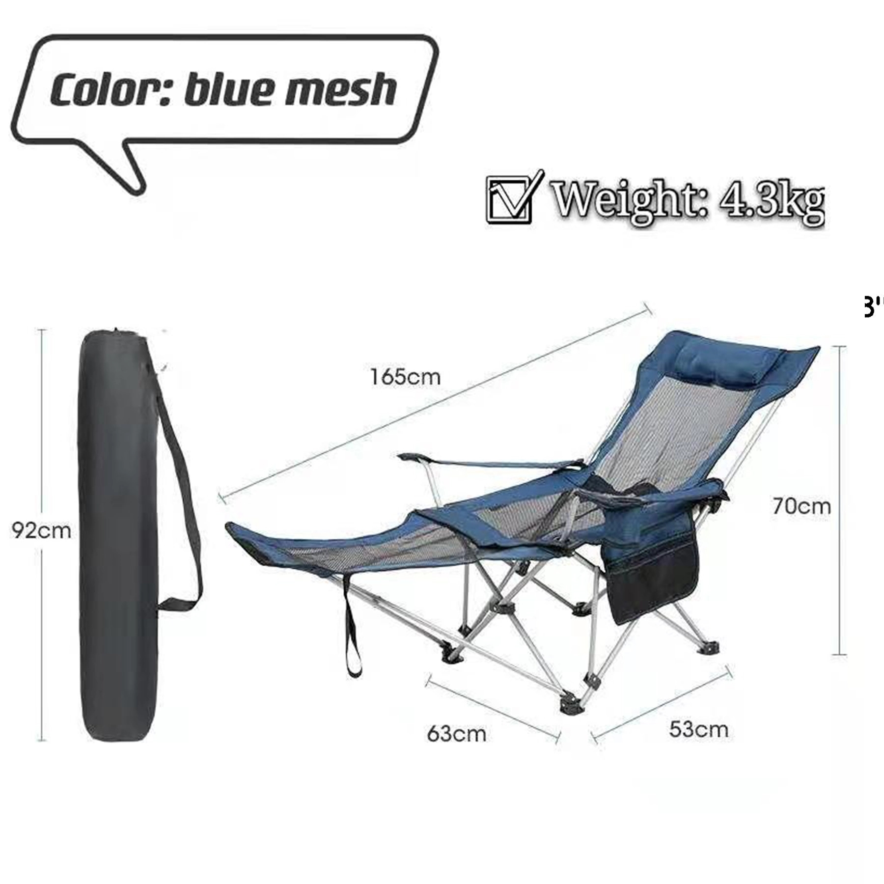 Reclining Camping Chair 3