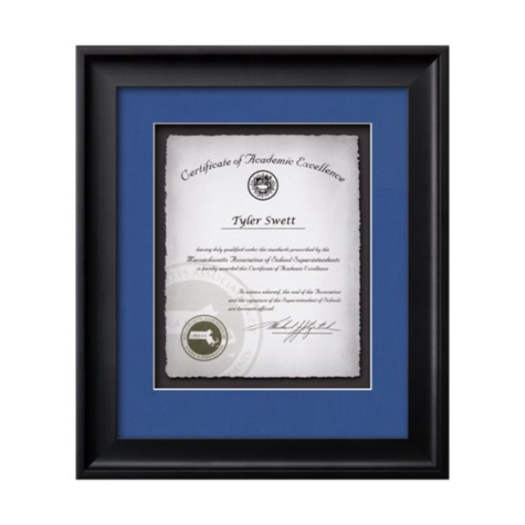 Yorktech Certificate Frame 2