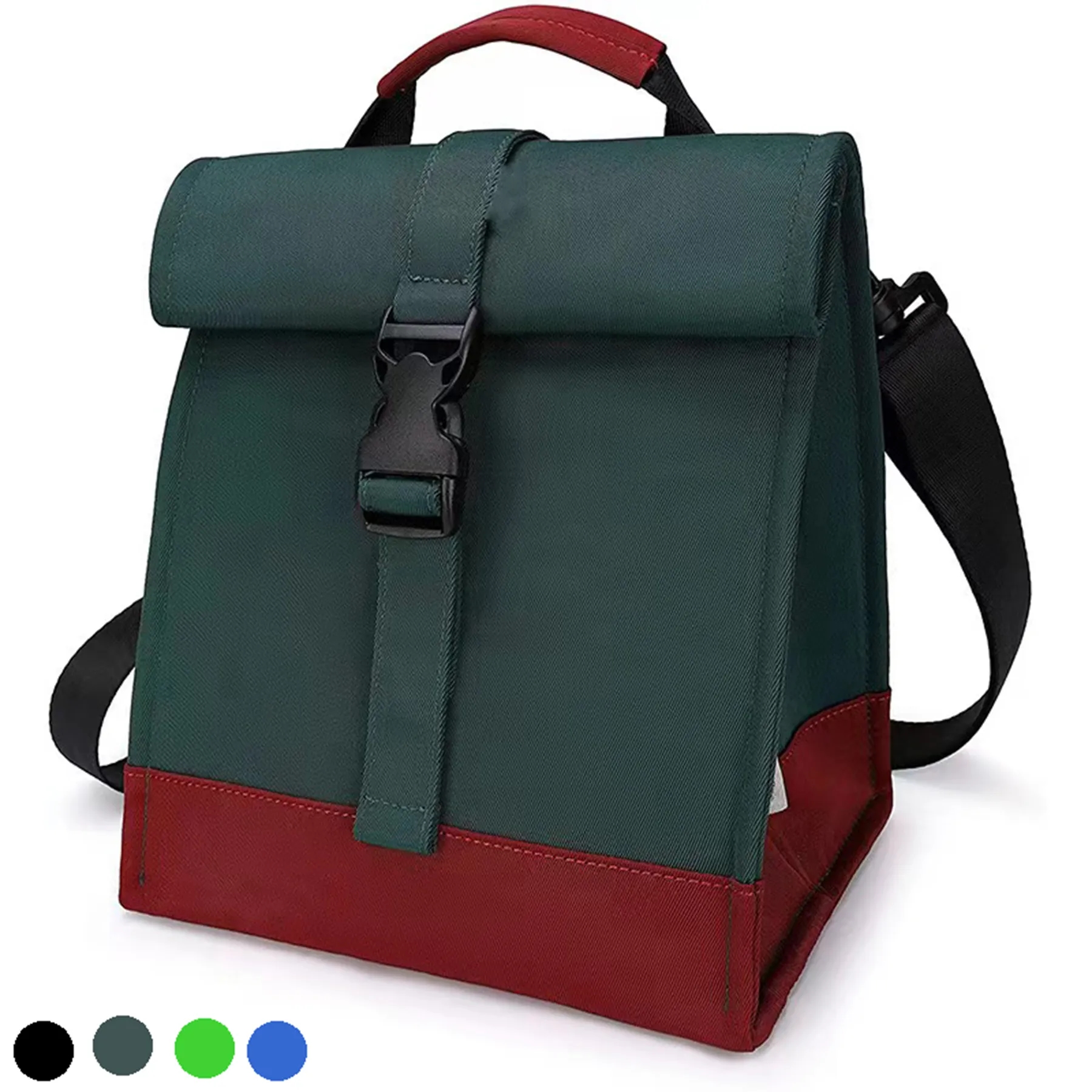 Insulated Lunch Bag Rolltop 1