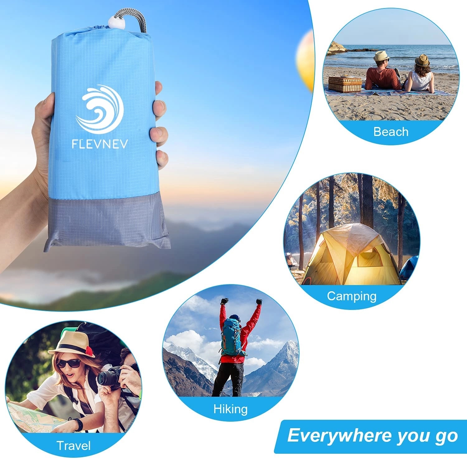 Sand Free Beach Blanket 4