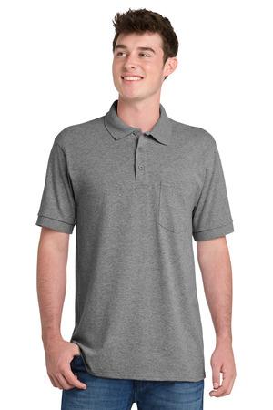 Port & Co Core Blend Jersey Knit Pocket Polo. KP55P 52