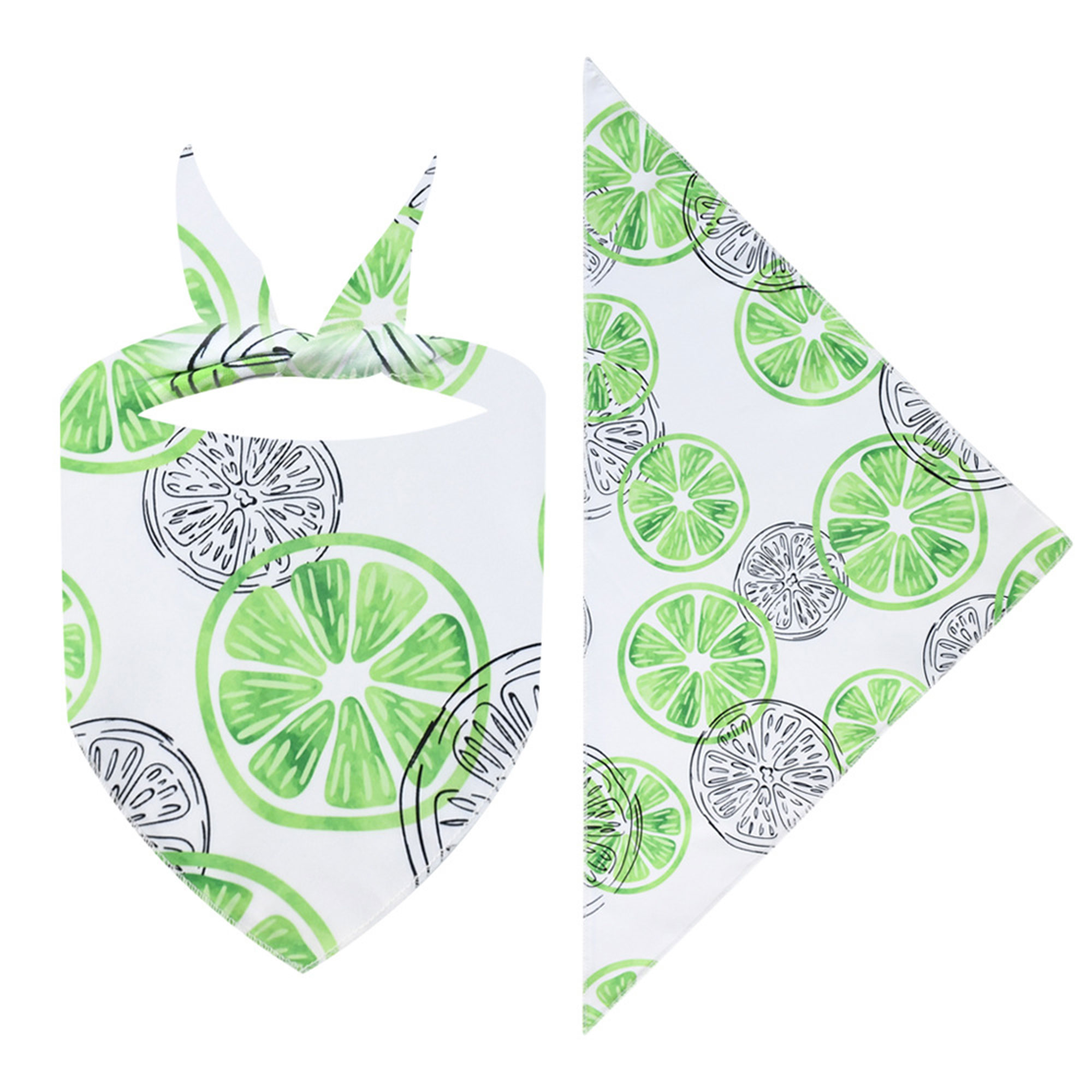 Triangle Double-Faced Washable Pet Scarf 5