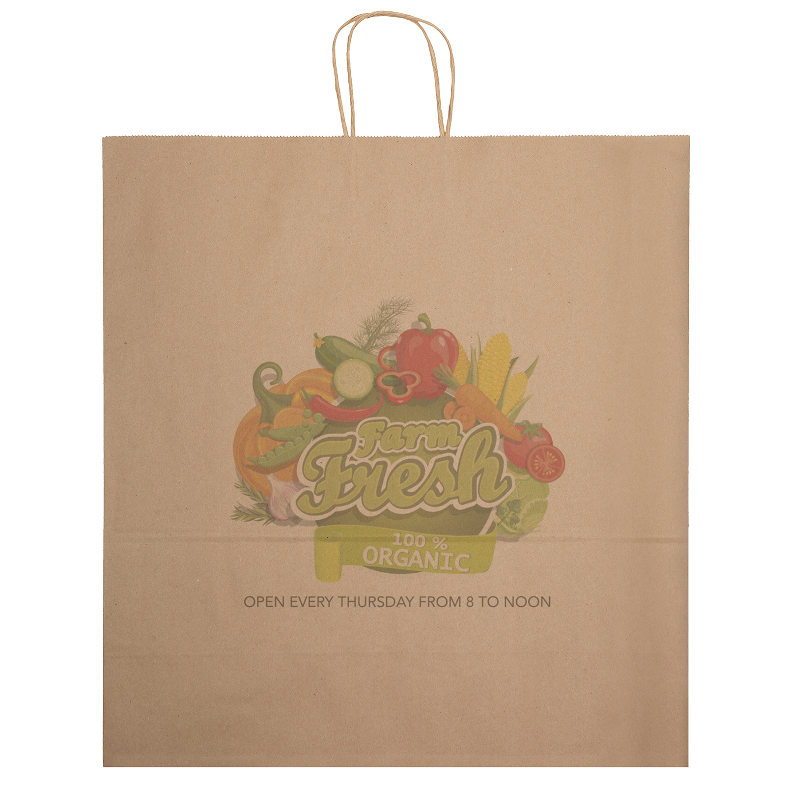 Eco Duke - Kraft-Brown Shopper - Chromatic