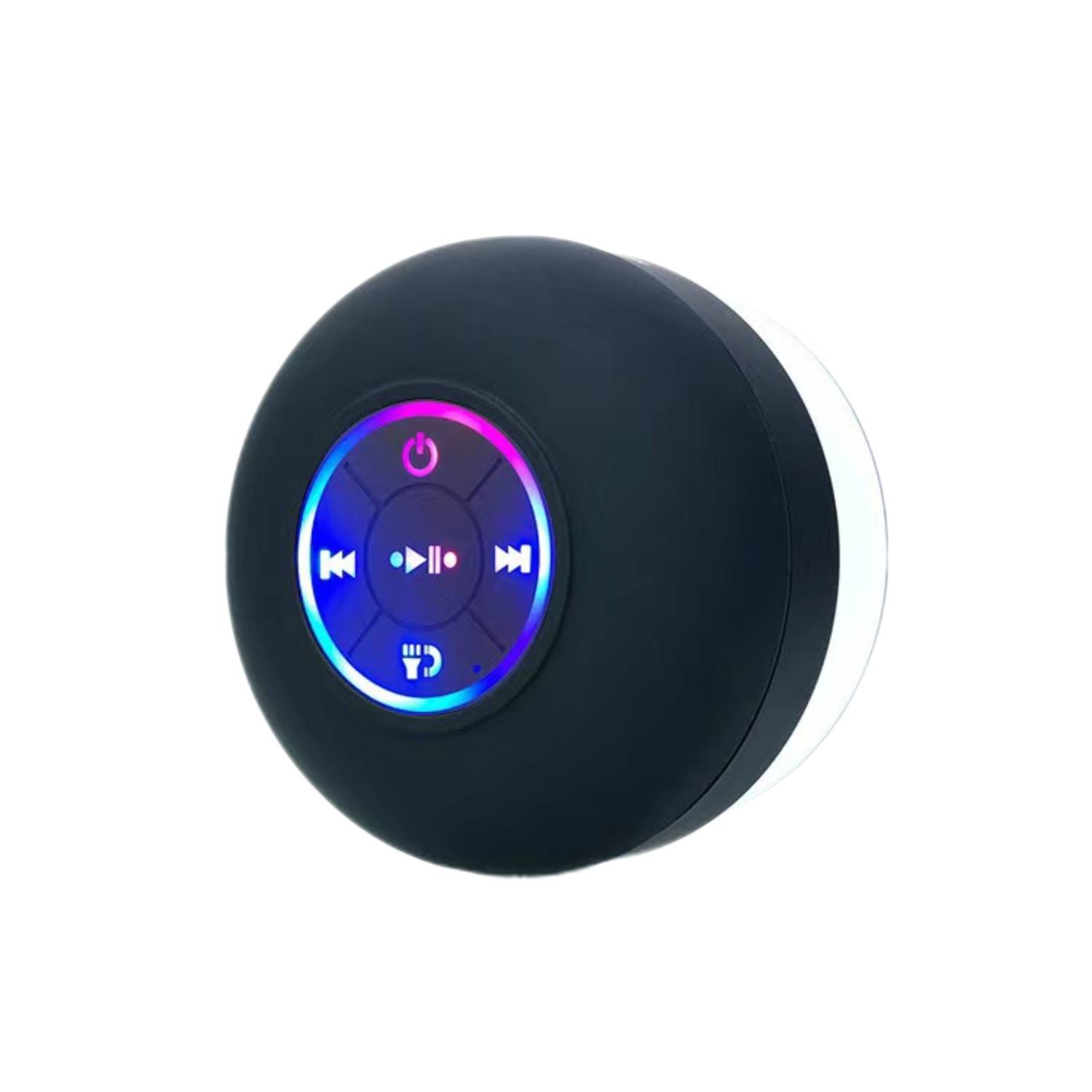 LED Light Waterproof Wireless Bluetooth Speaker with Suction Cup 8