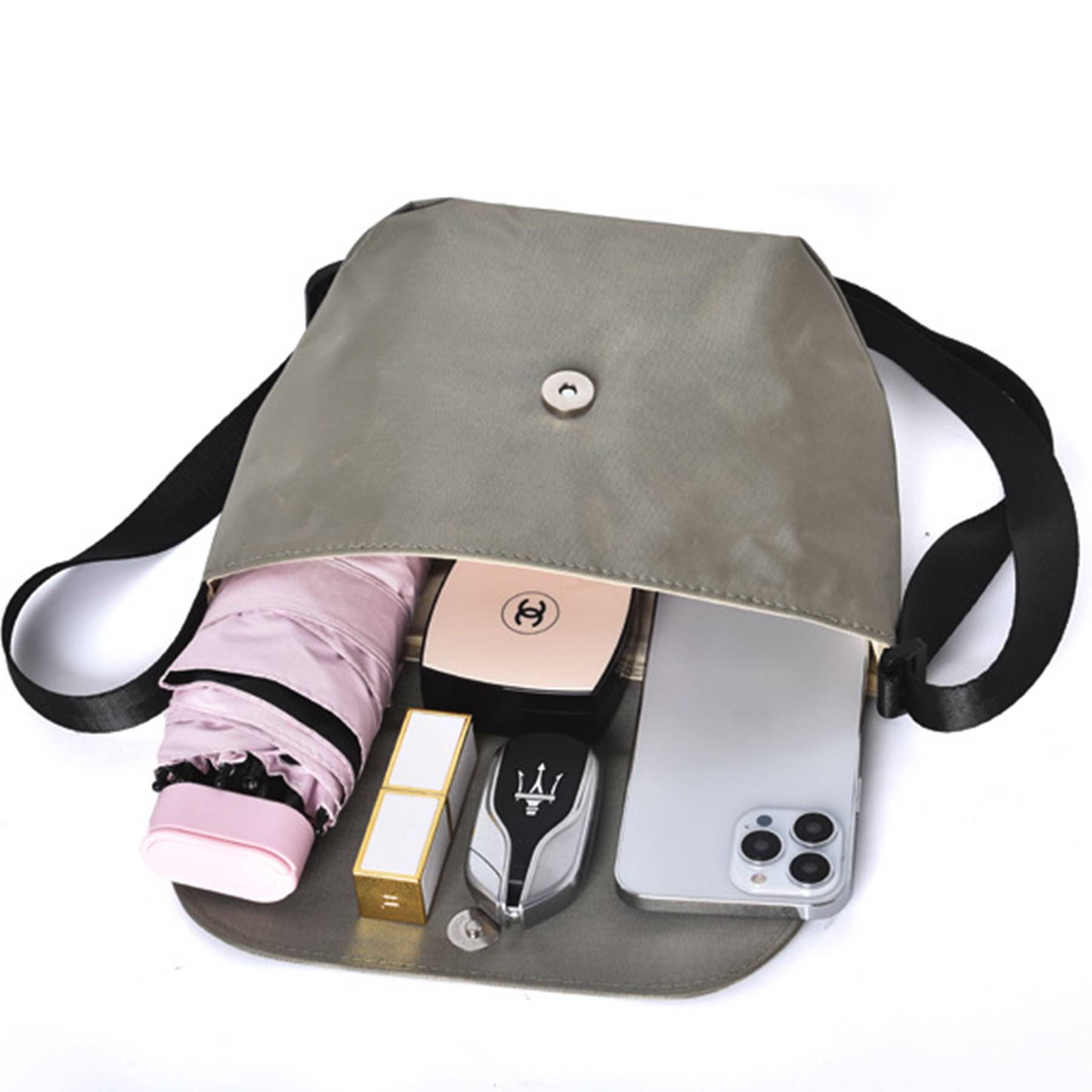 Waterproof Nylon Crossbody Bag 1