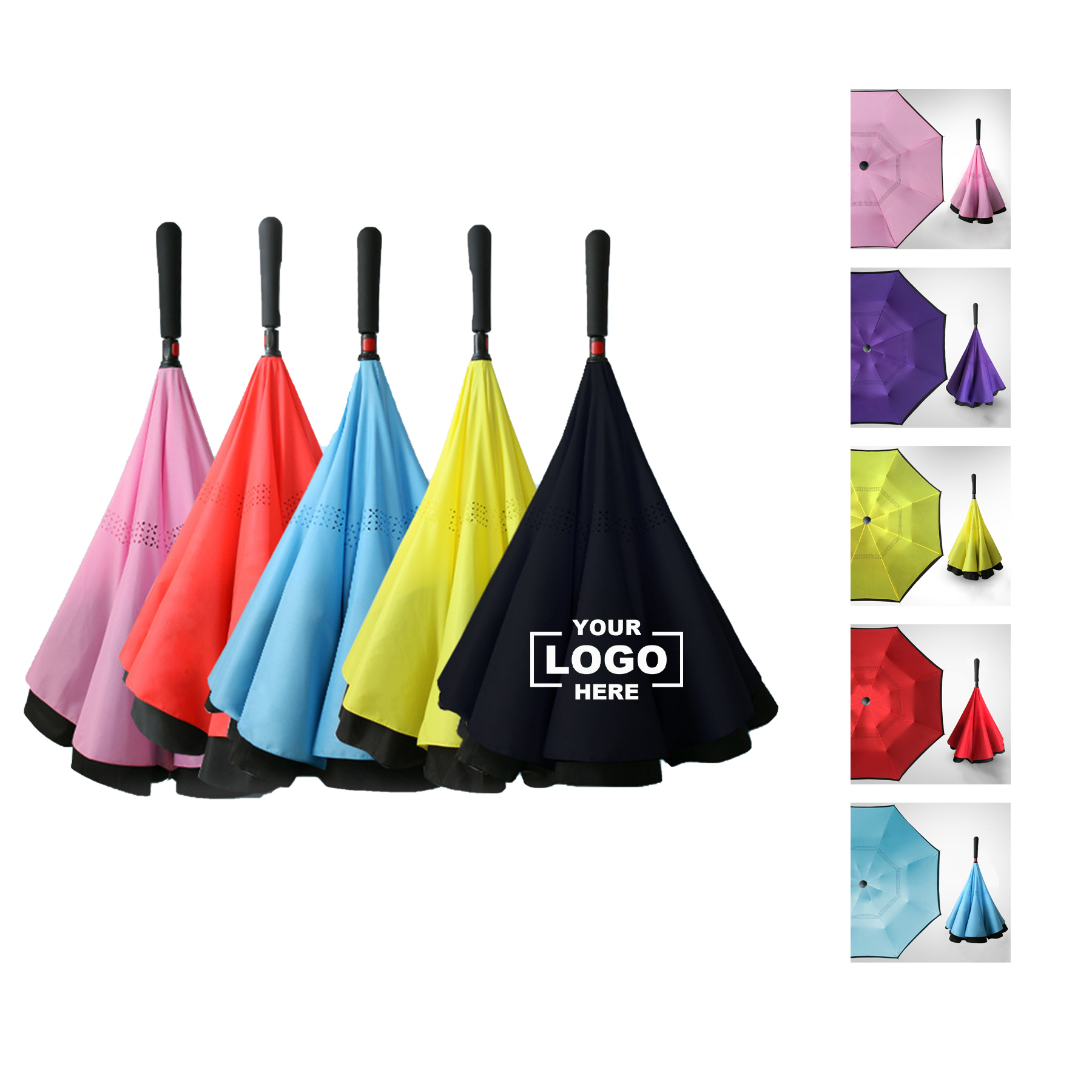 Two-Tone Reverse Umbrella 2