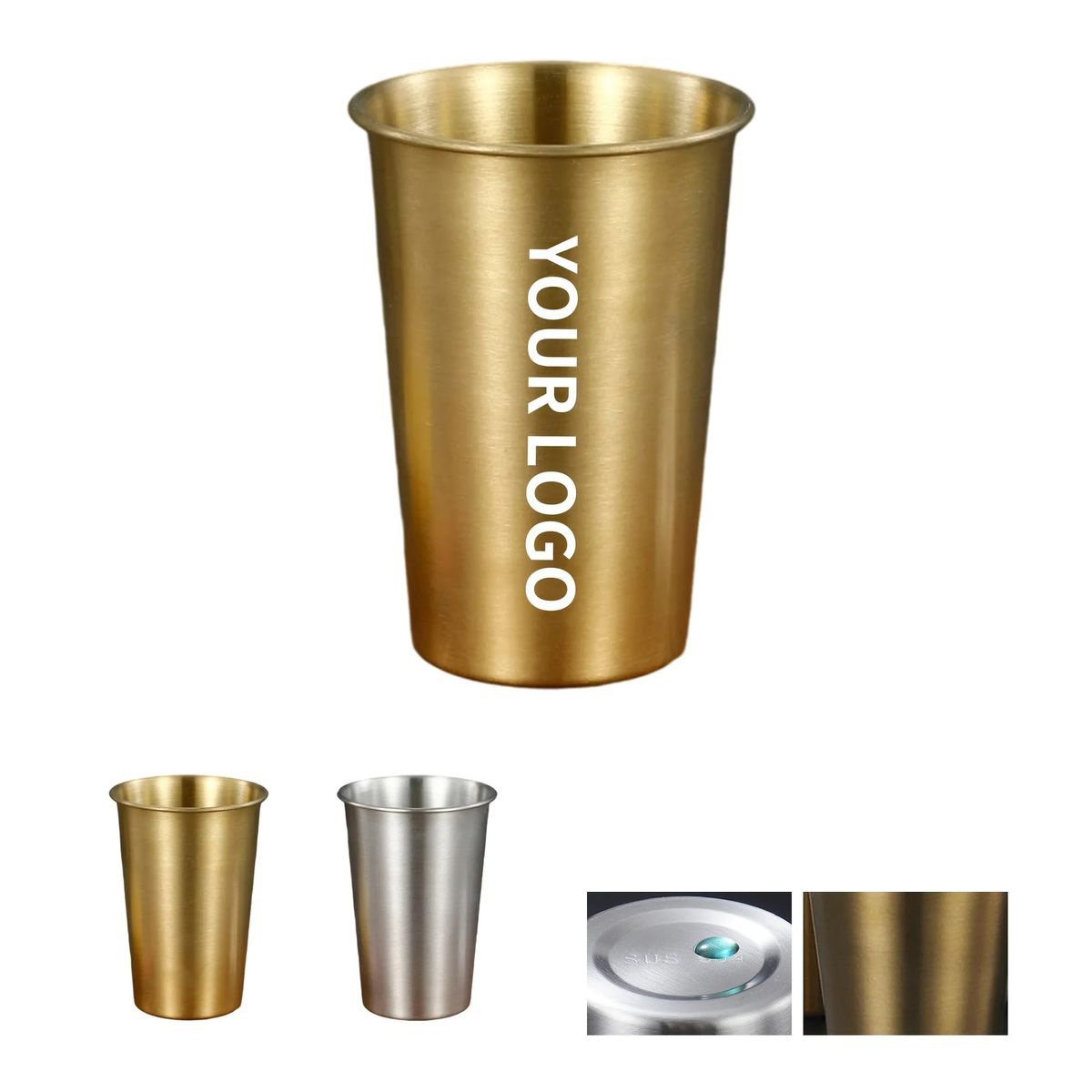 Durable Stainless Steel Wine Glass for Outdoor Use 3