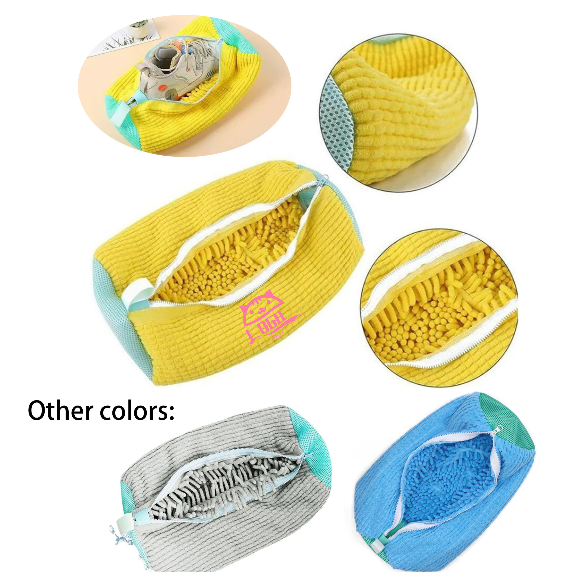 Shoe washing bag 1