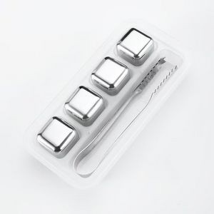 Stainless Steel Ice Cubes Set 17