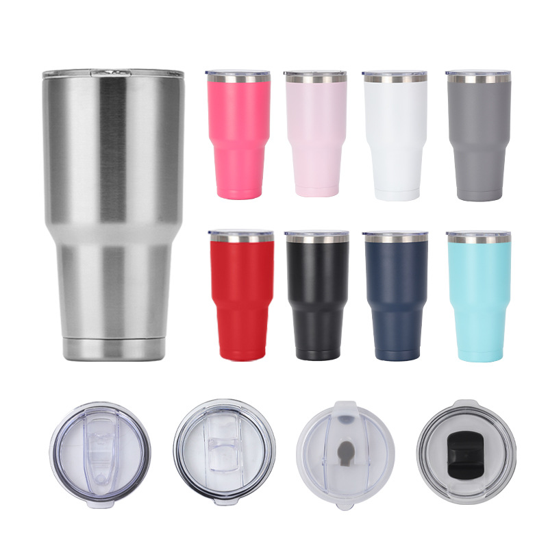30oz Insulated Tumbler With Lids 4