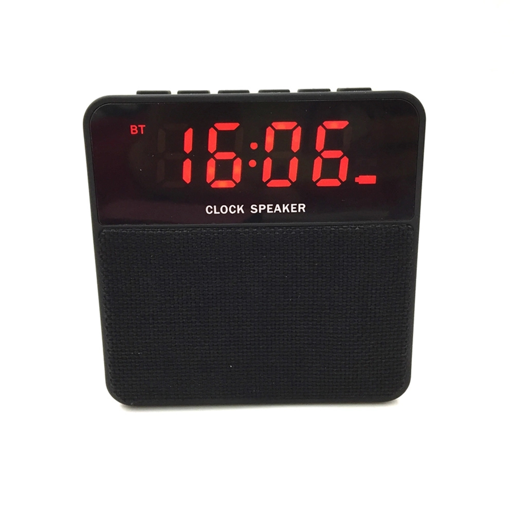 Square Wireless Bluetooth speaker with LED screen 2