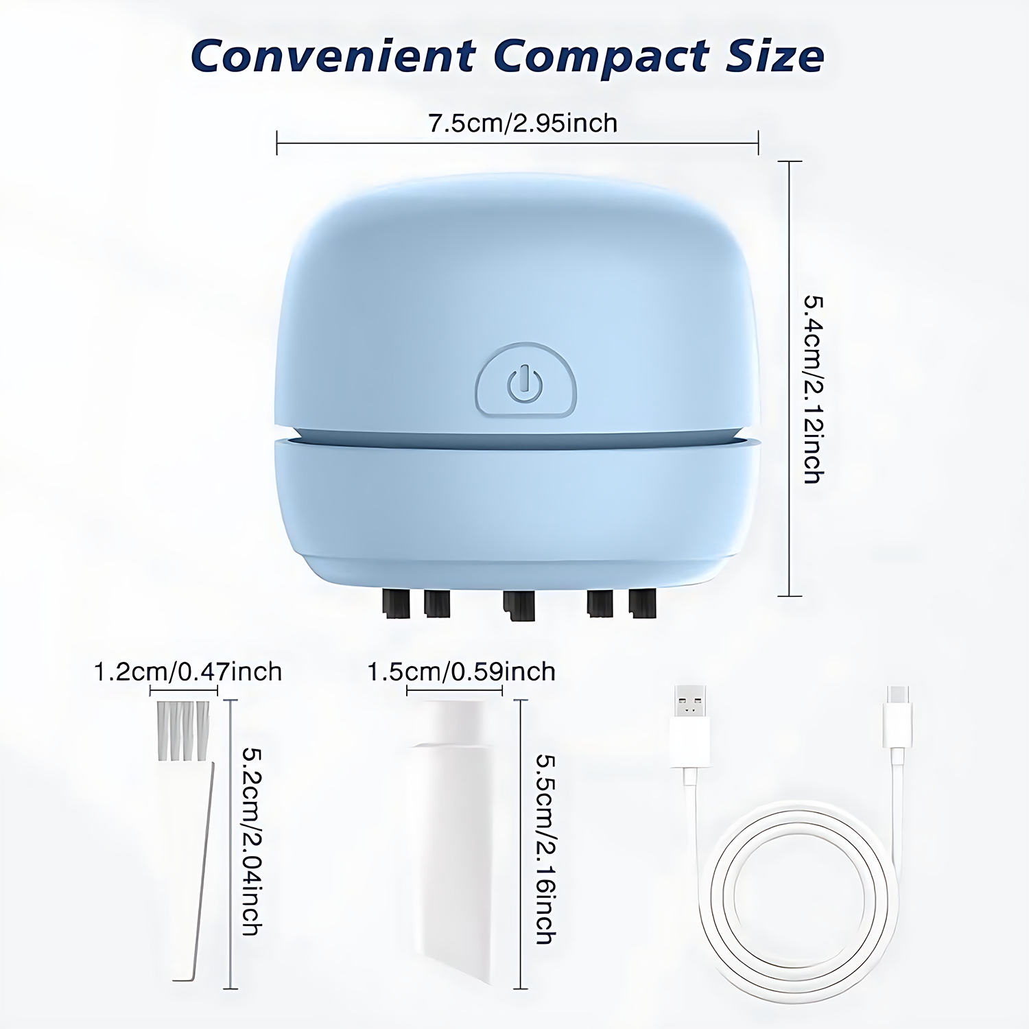 Mini Wireless Desktop Vacuum Cleaner 6