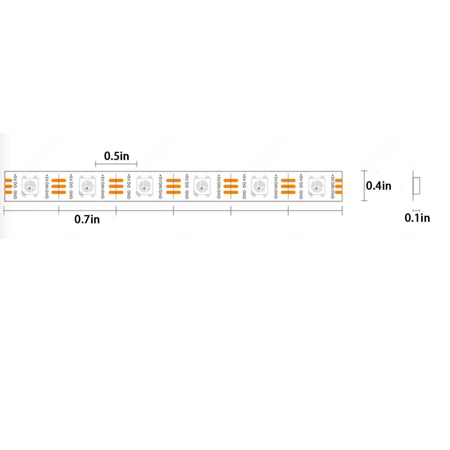 Multi-Color LED Light Strip 1