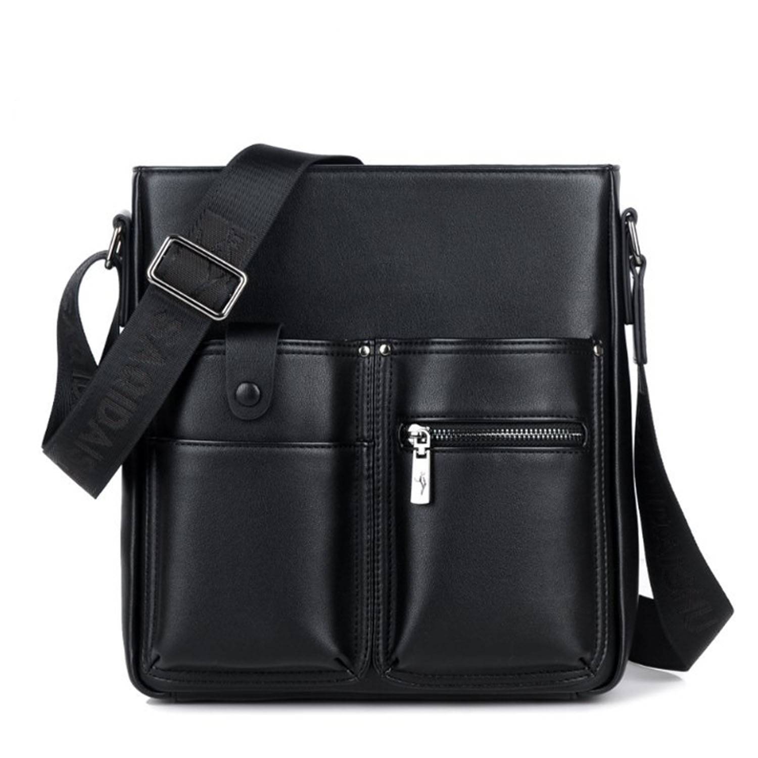 PU Leather Outdoors Crossbody Bag For Man 7