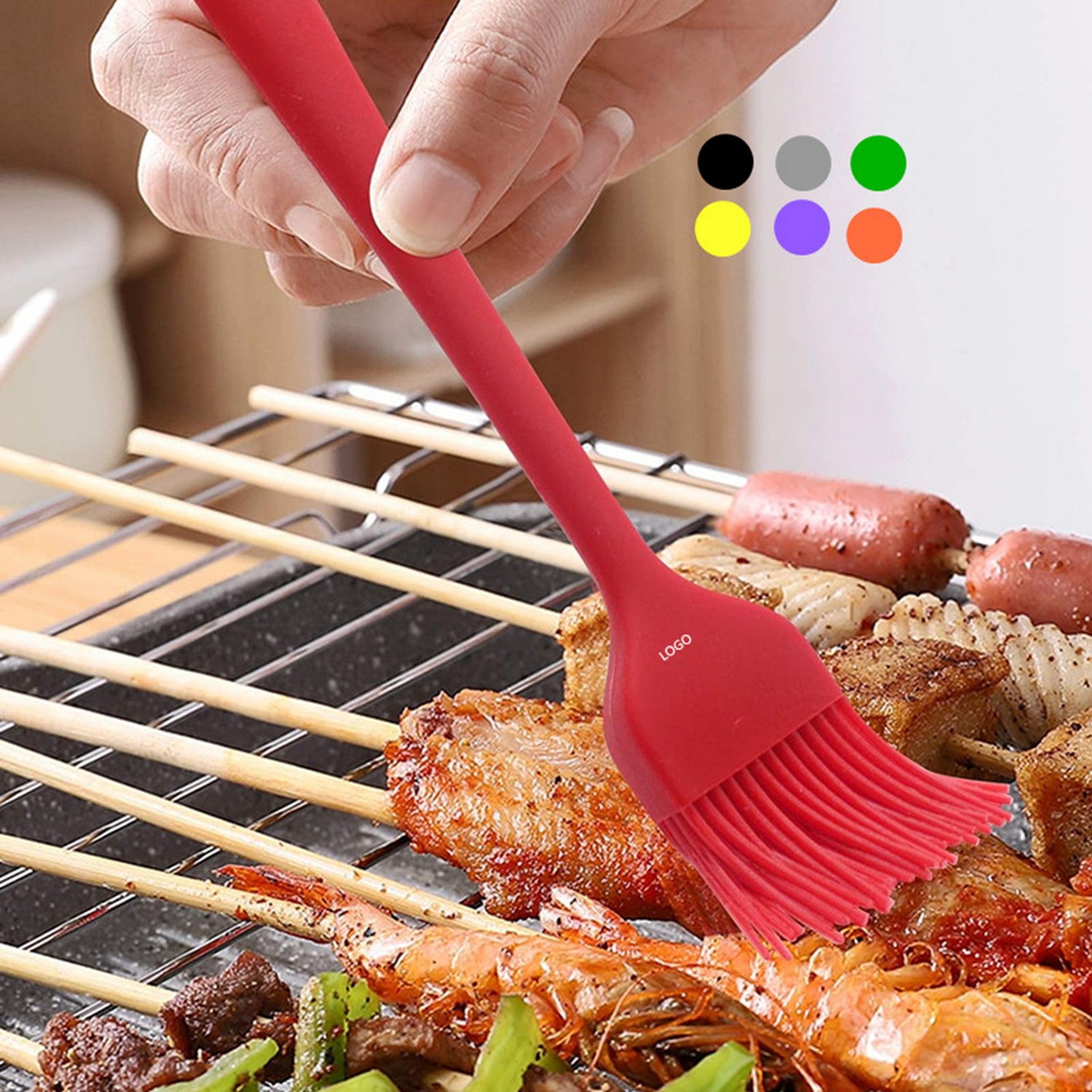 Kitchen Silicone Basting Brushes 2