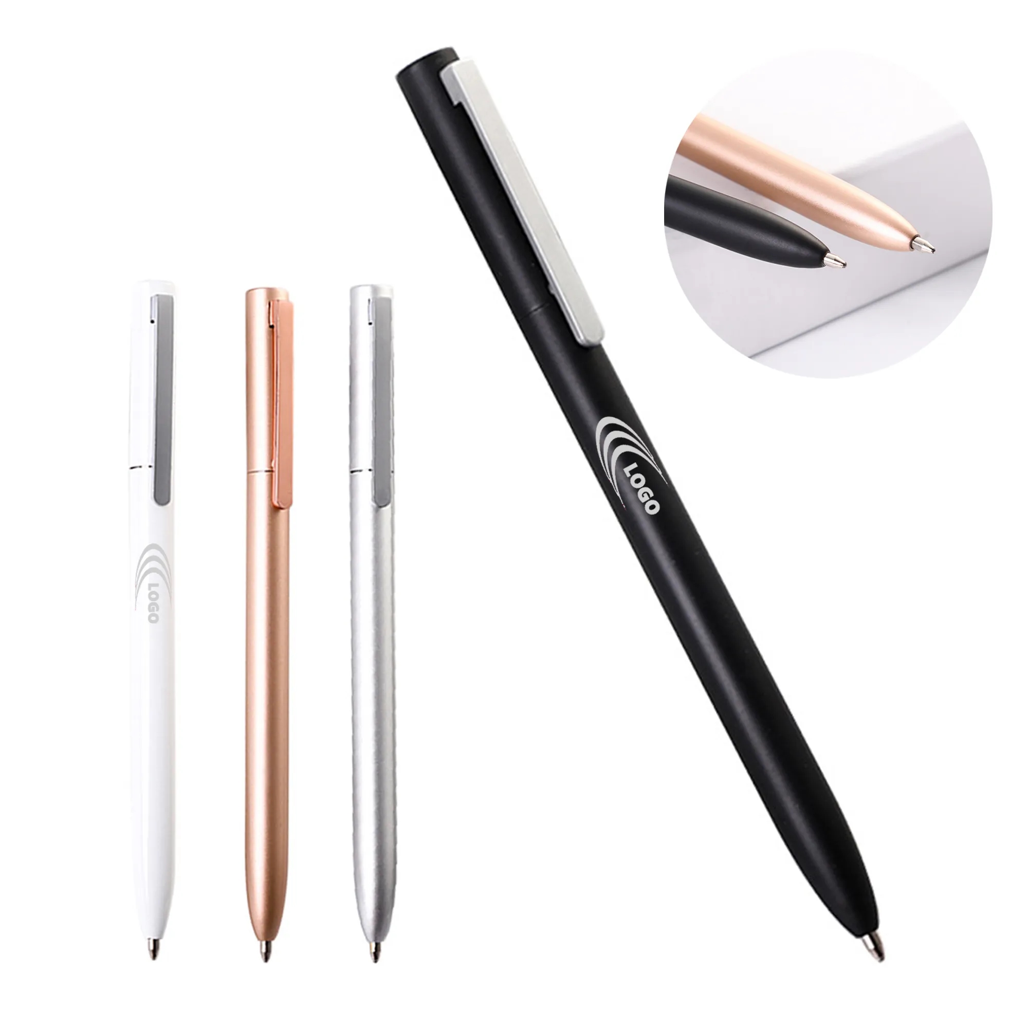 Metal Ballpoint Pen Twist MOQ 50pcs