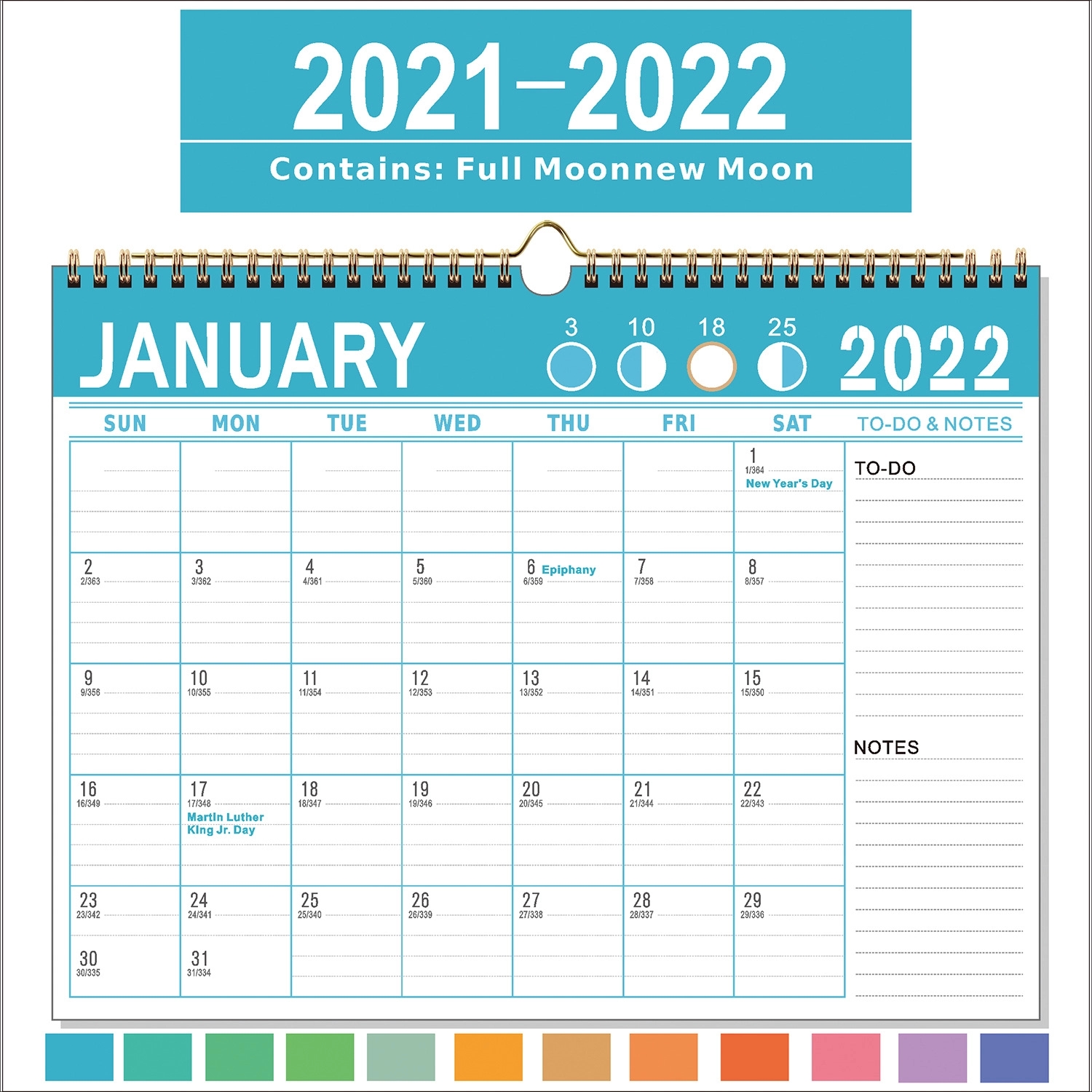 Customized Monthly Wall Calendar For Planning & Organizing 6