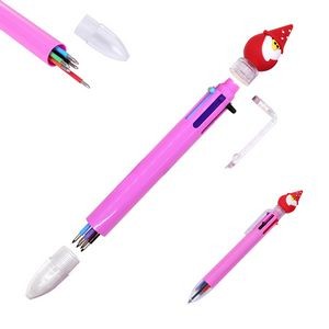 6 Colors Refills Christmas Gift Pen 11