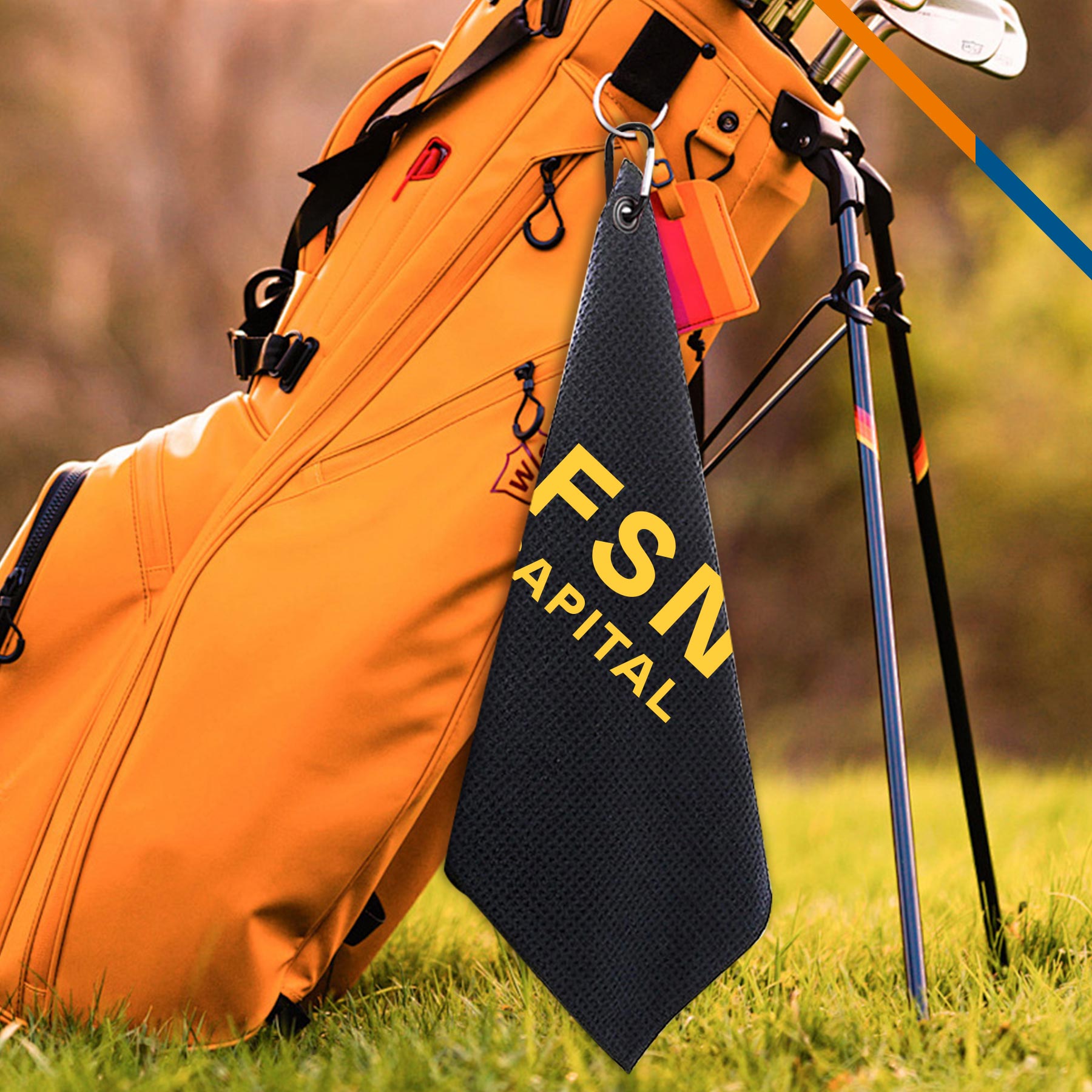Arei Golf Towel - 26" x 16" 5