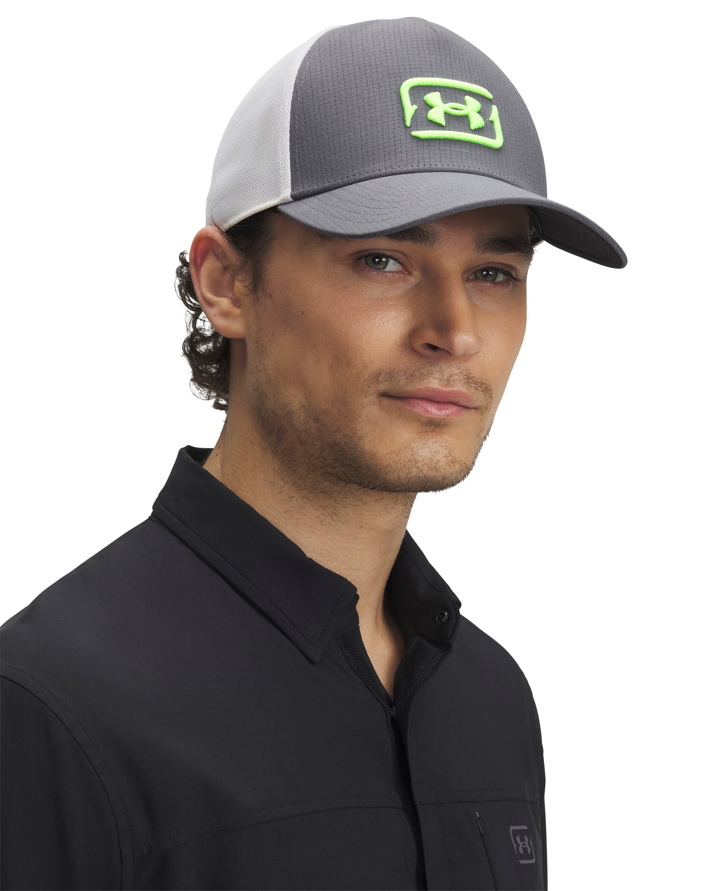 UA Iso-Chill Fish Men's Trucker Hat 4